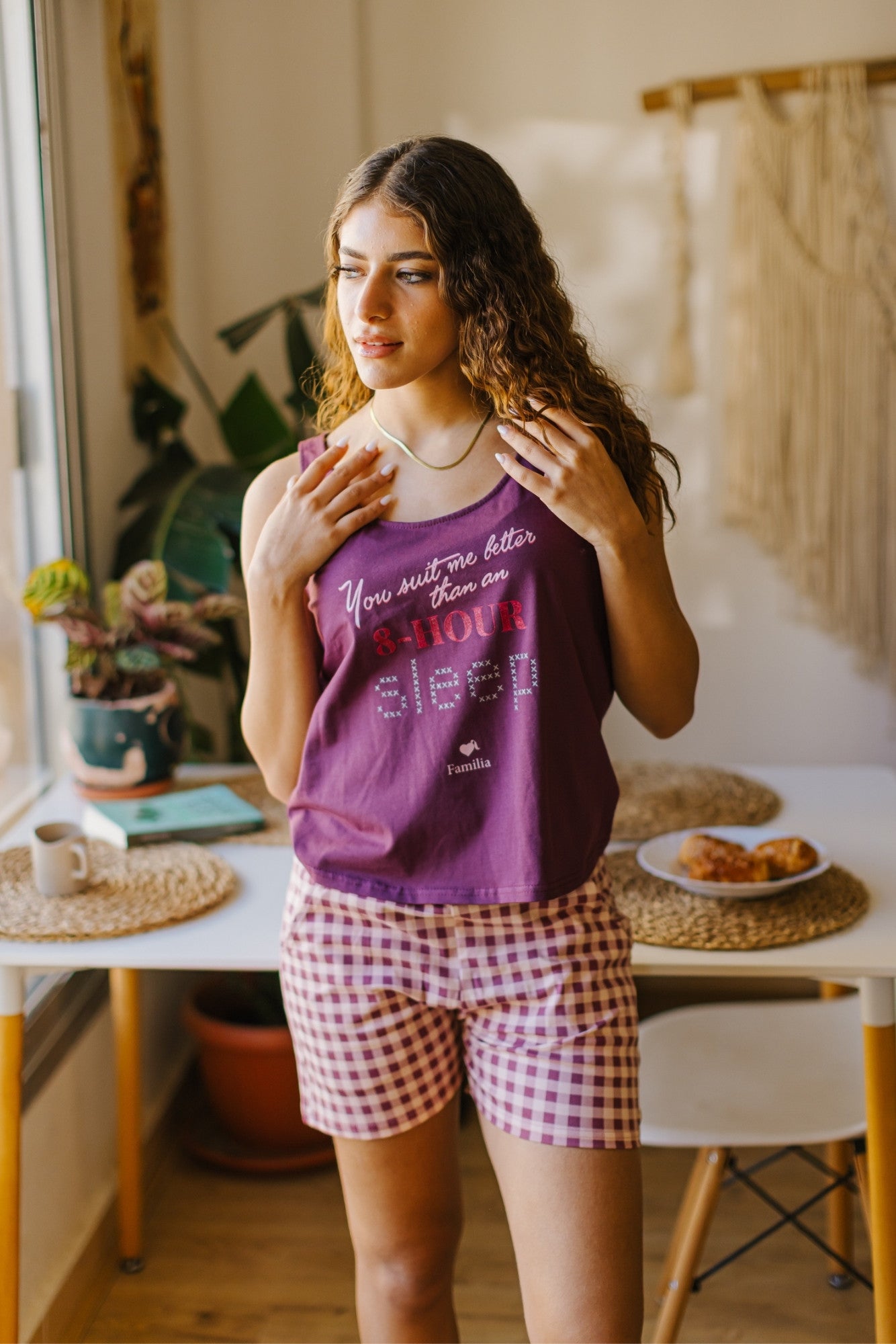 "Sleep" Pajama Shorts