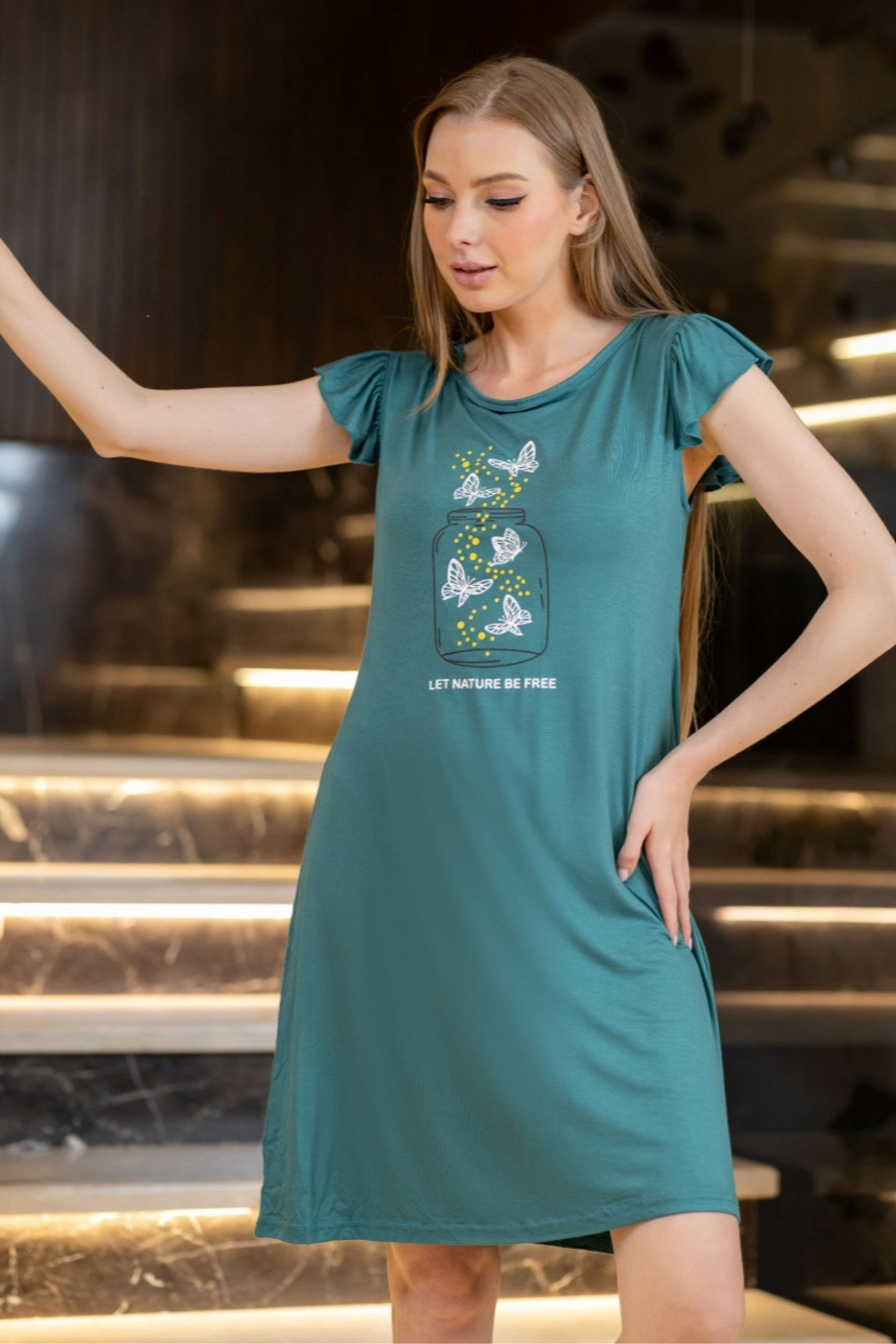 "Let Nature Be Nature" Nightshirt
