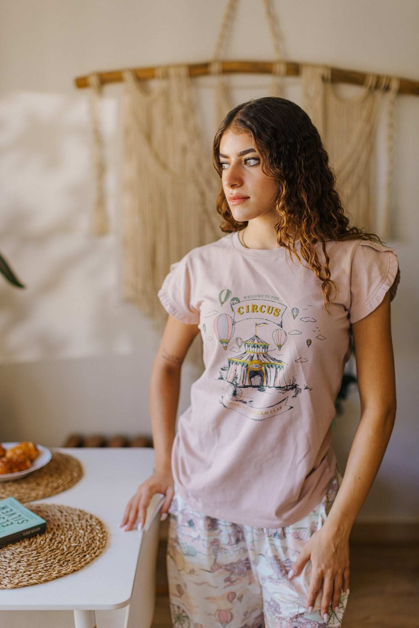 Circus bermude pajama set