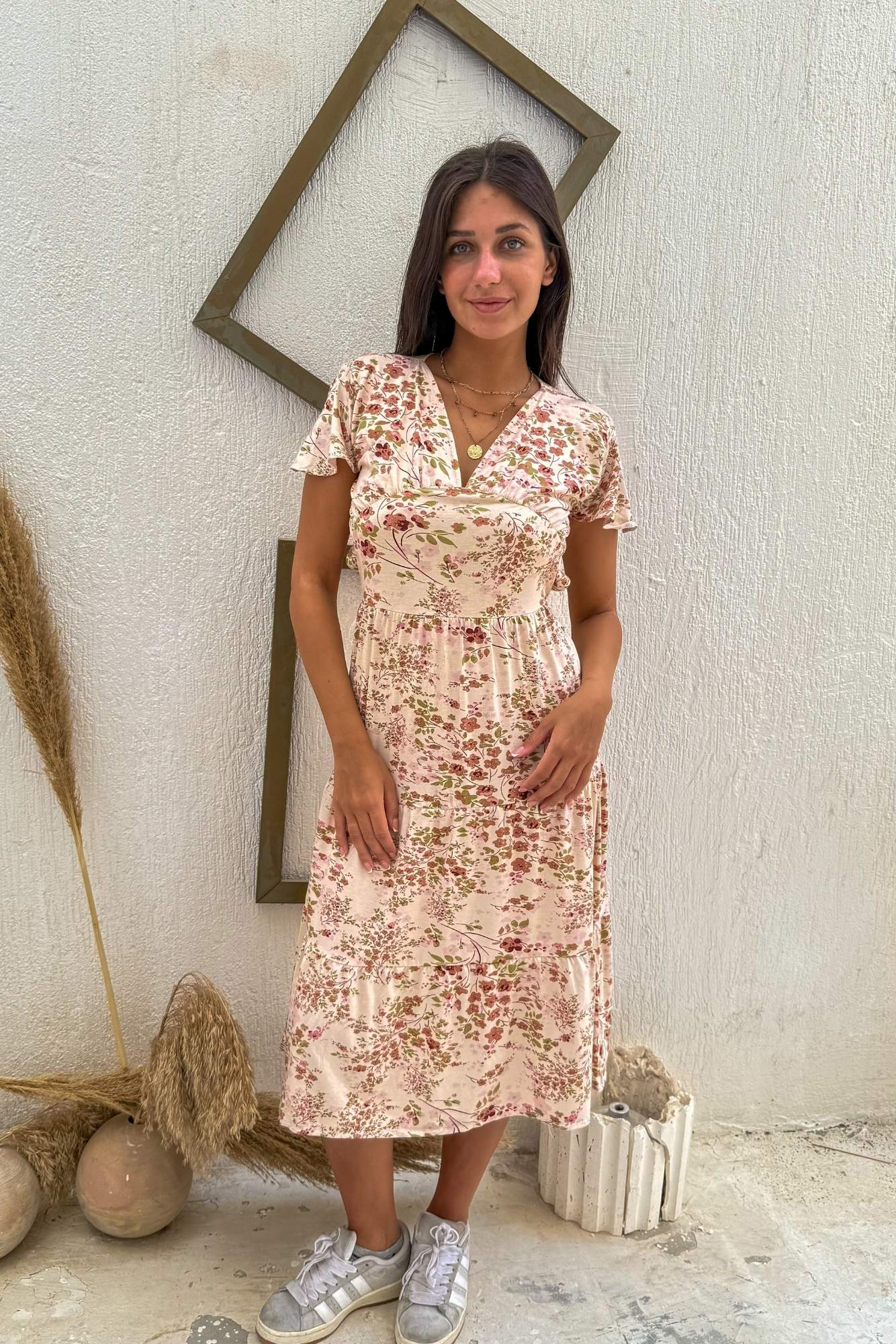 Rosy Breeze Dress