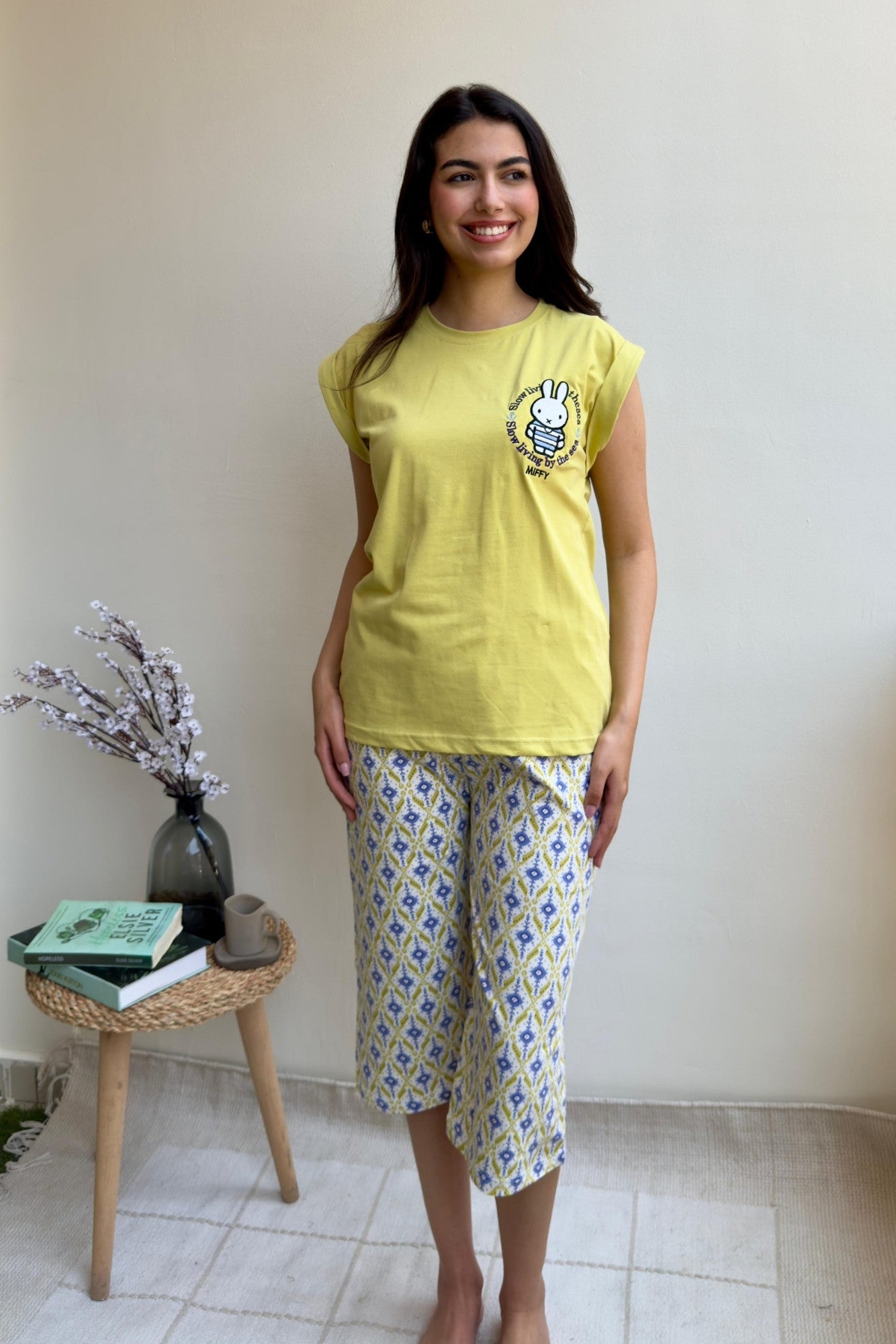 "MIFFY" Bermuda Pajama Set