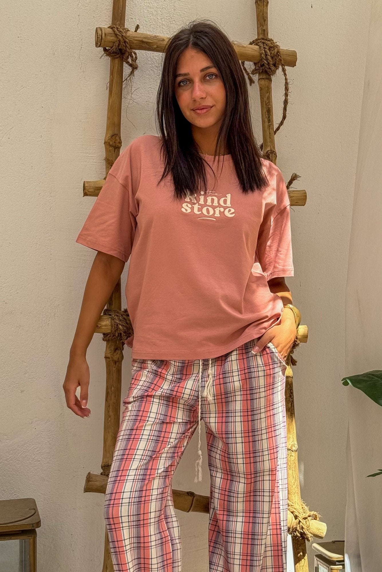 "kind Store" Pajama Set