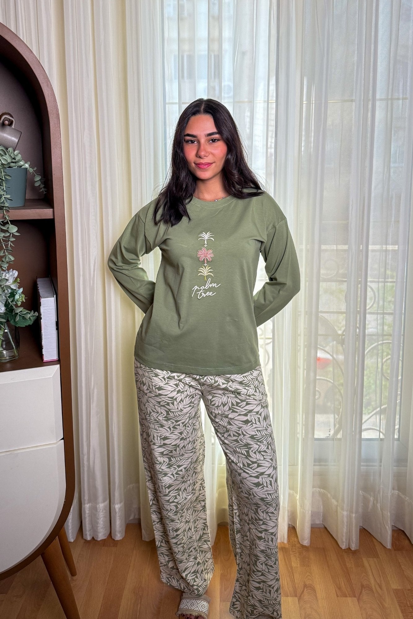 "Palm Tree" Pajama Set