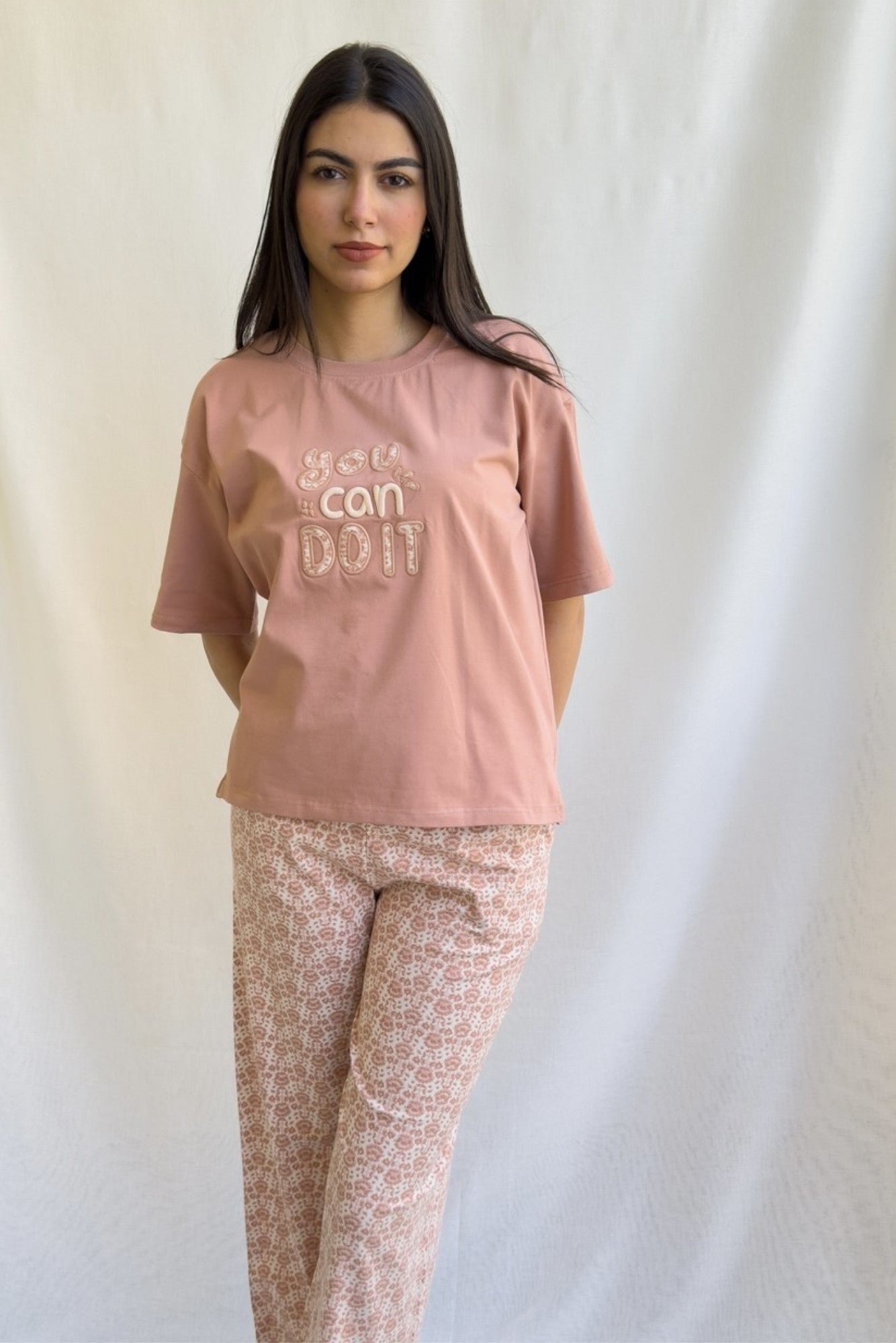 Pajamas " U Can Do It "