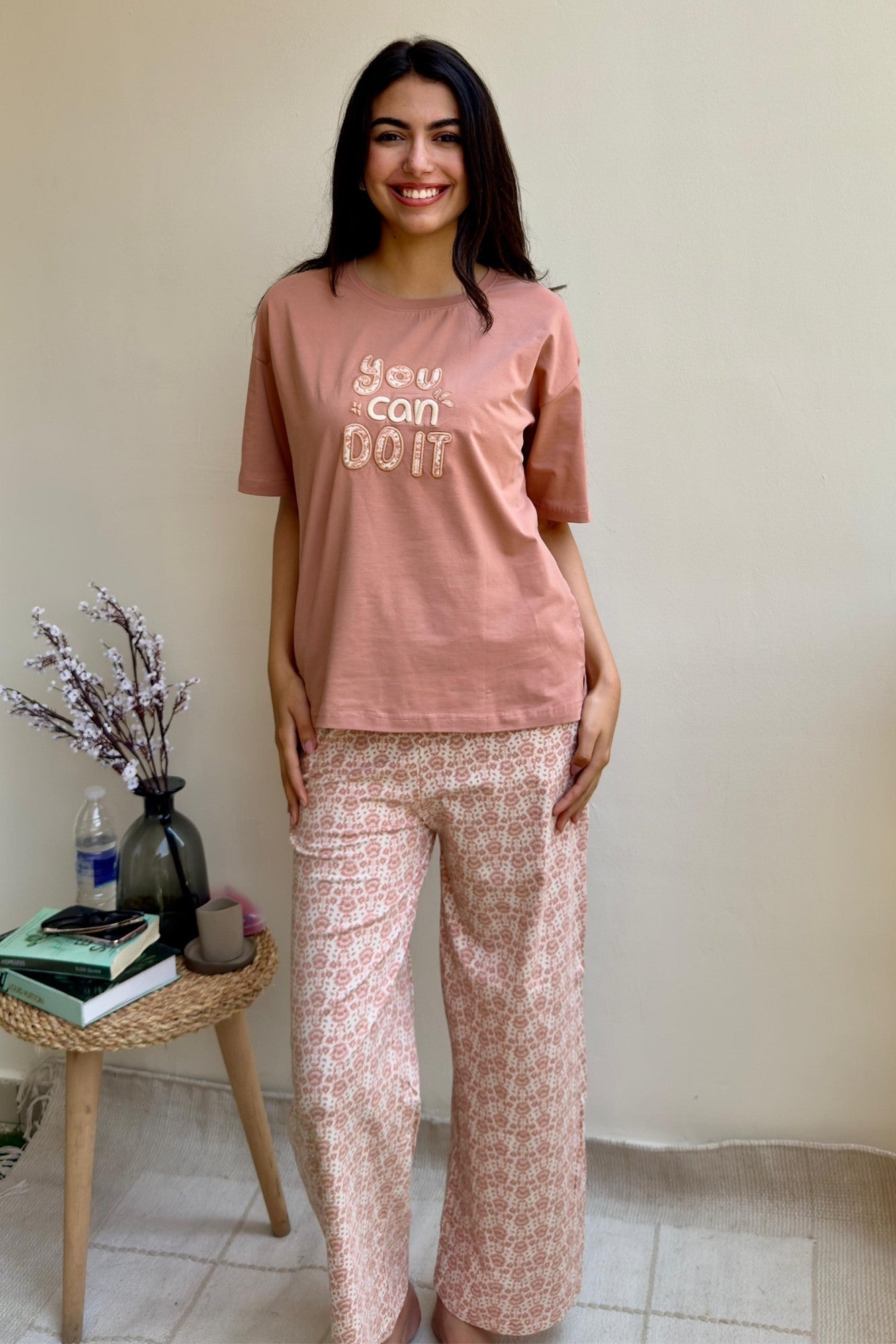 Pajamas " U Can Do It "