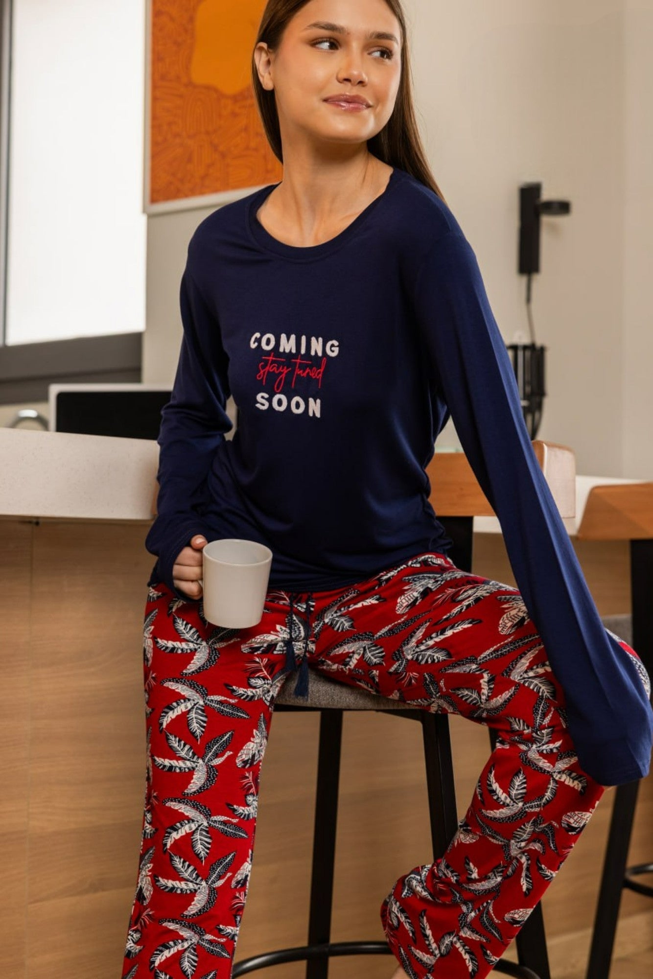 "Coming Soon" Pajama Set
