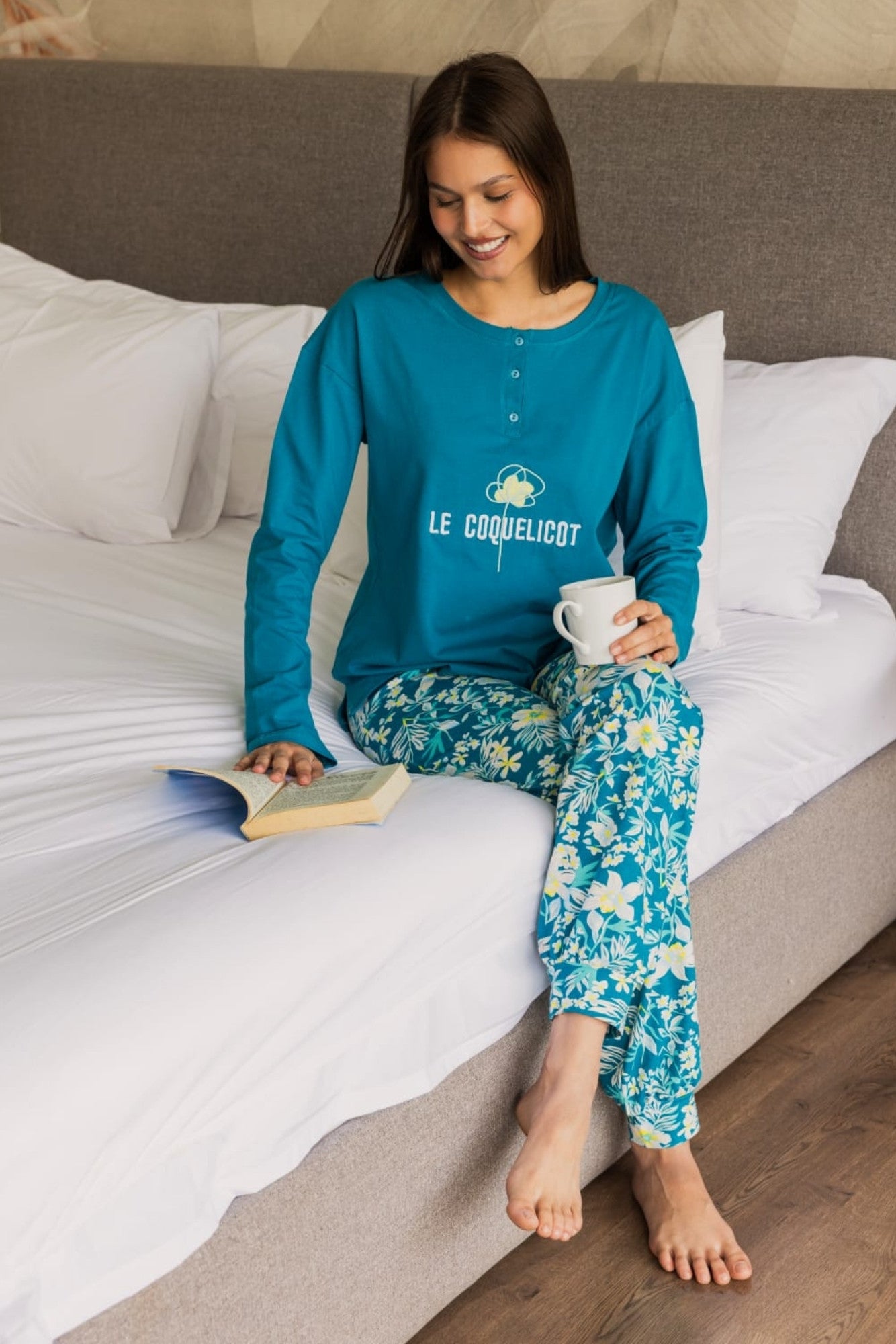 "LE COQUELICOT" Pajama Set
