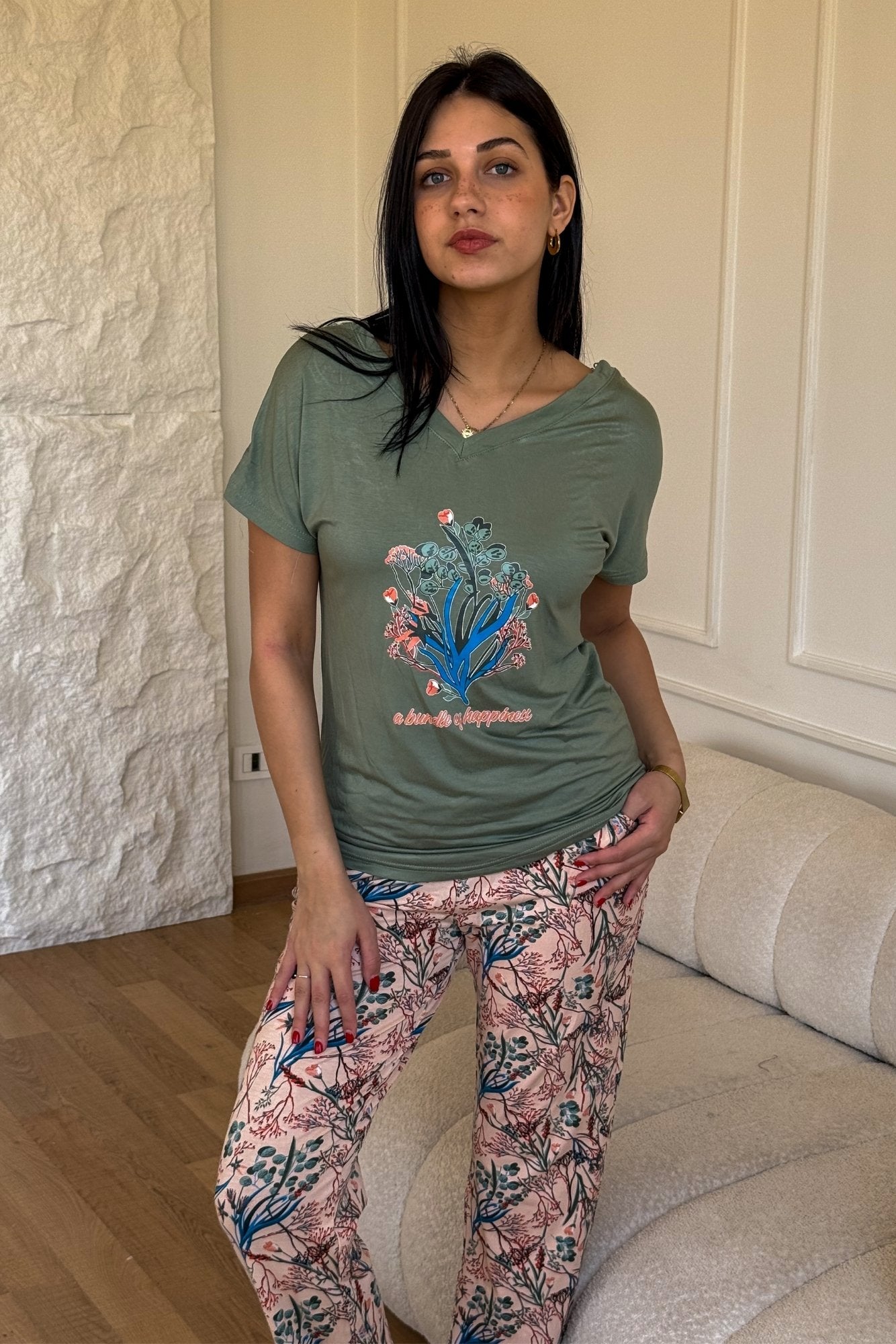 Happiness Pajama Set