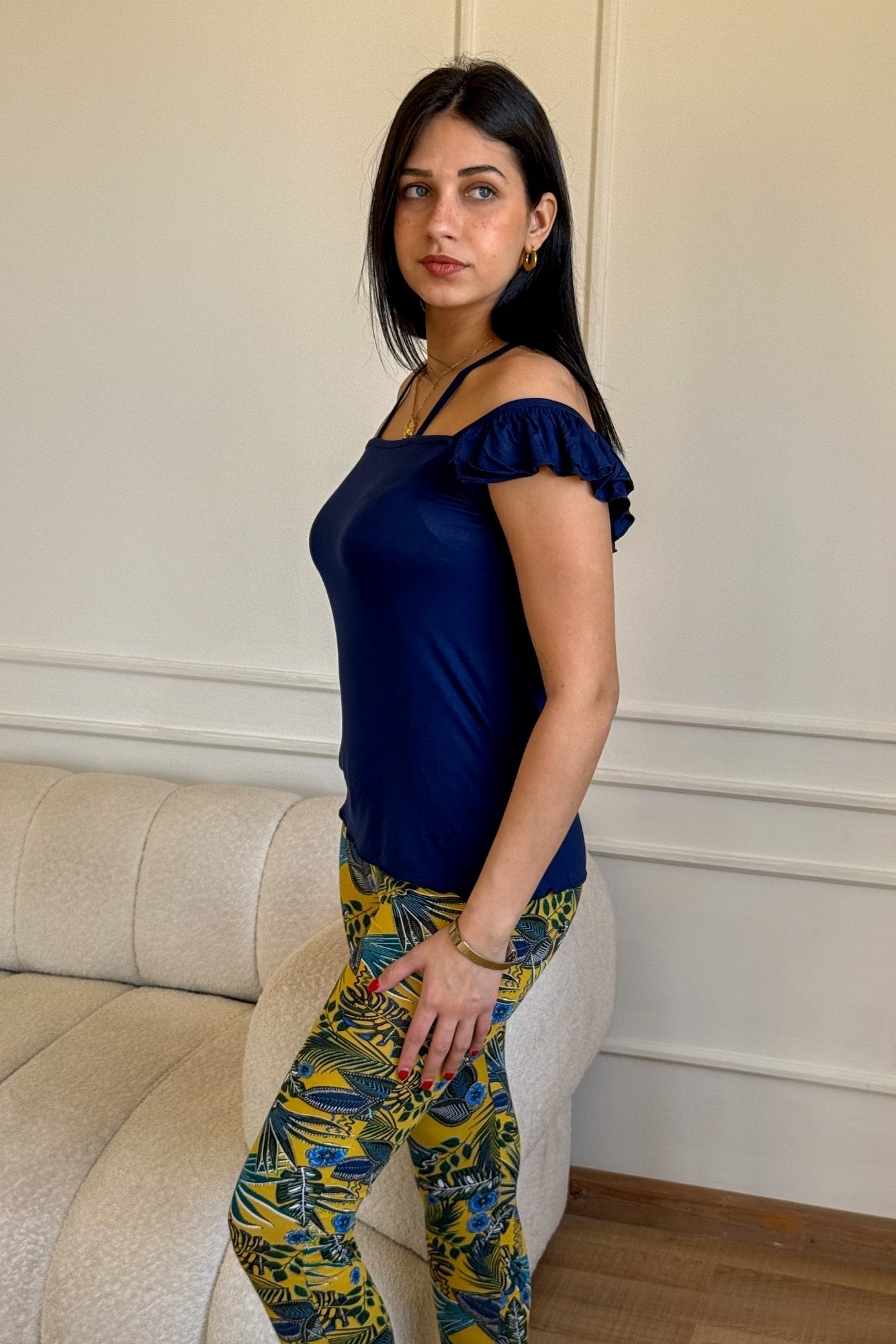 Dark Blue Pajama Set