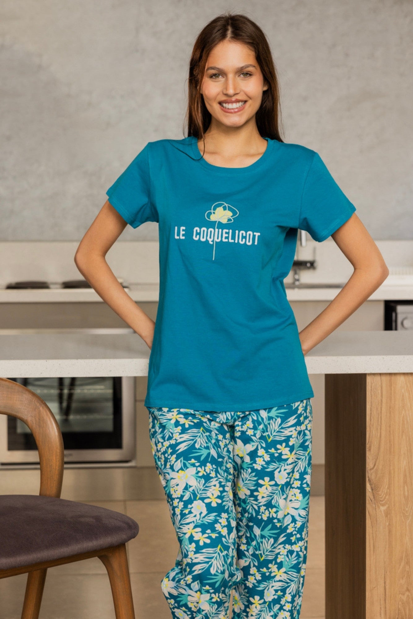 "LE COQUELICOT" Pajama Set