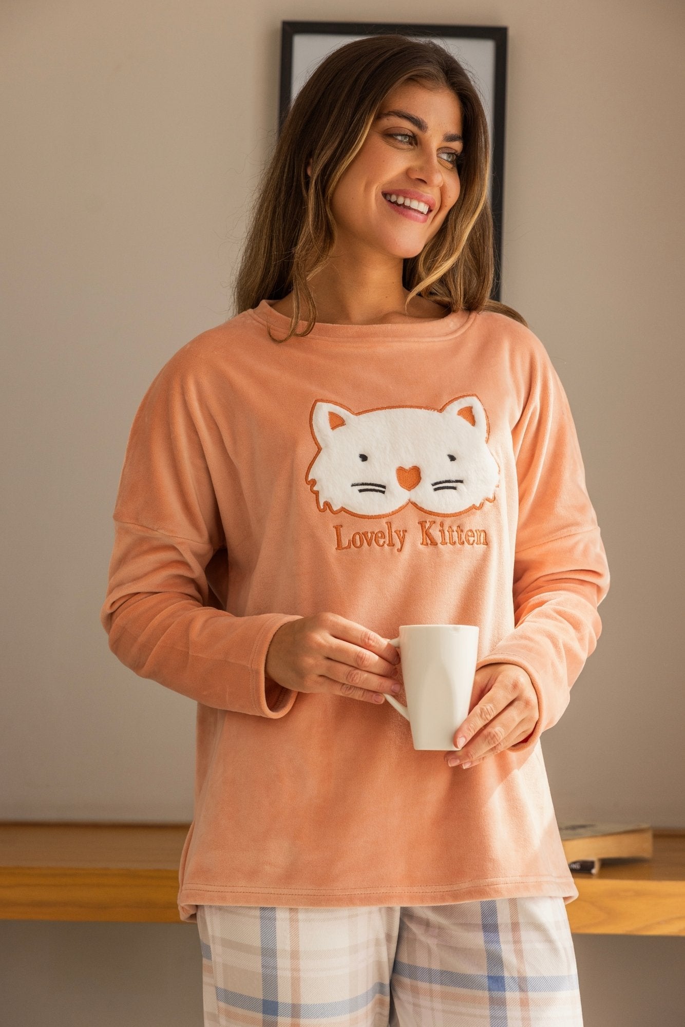 "Kitten" Pajama Set