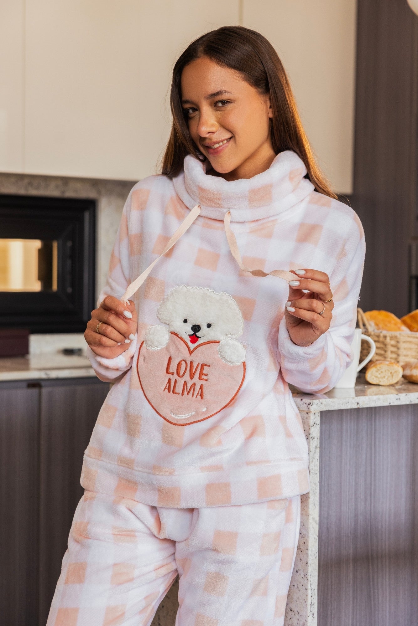 "Love Alma" Pajama Set