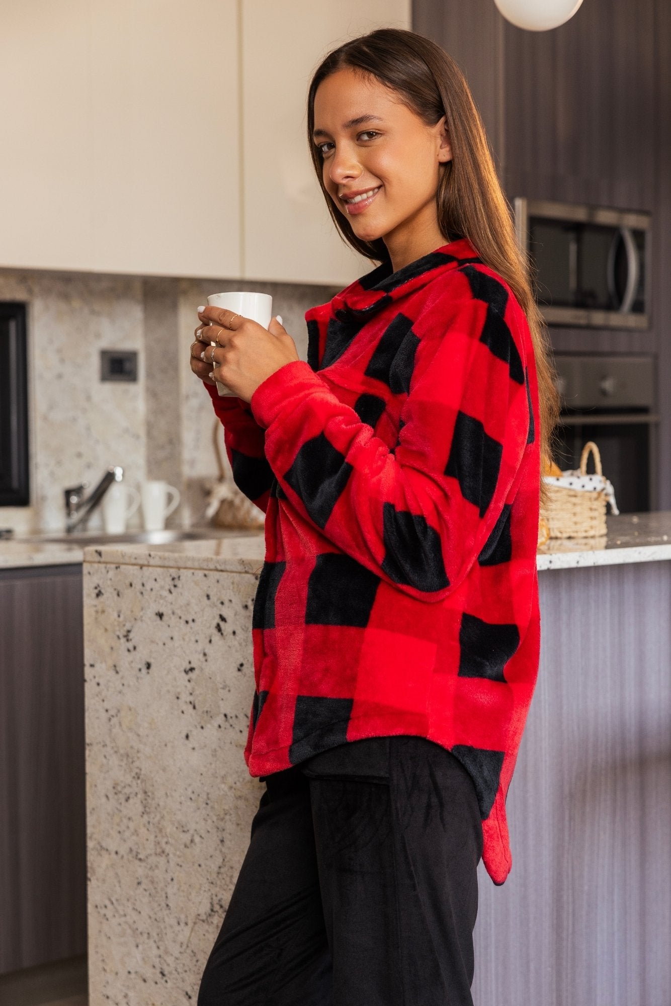 Checkered Pajama Set