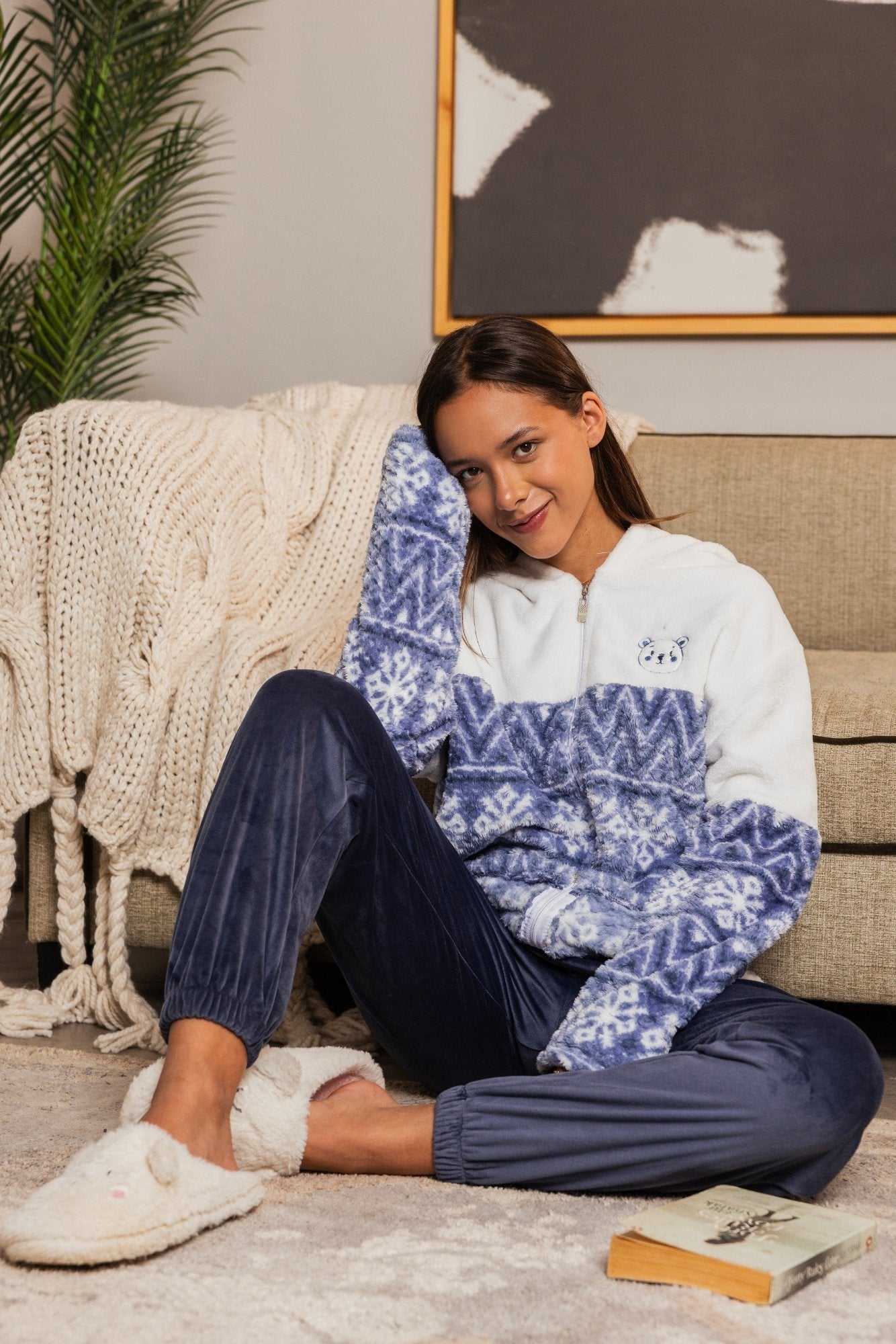 "Snowy" Pajama Set