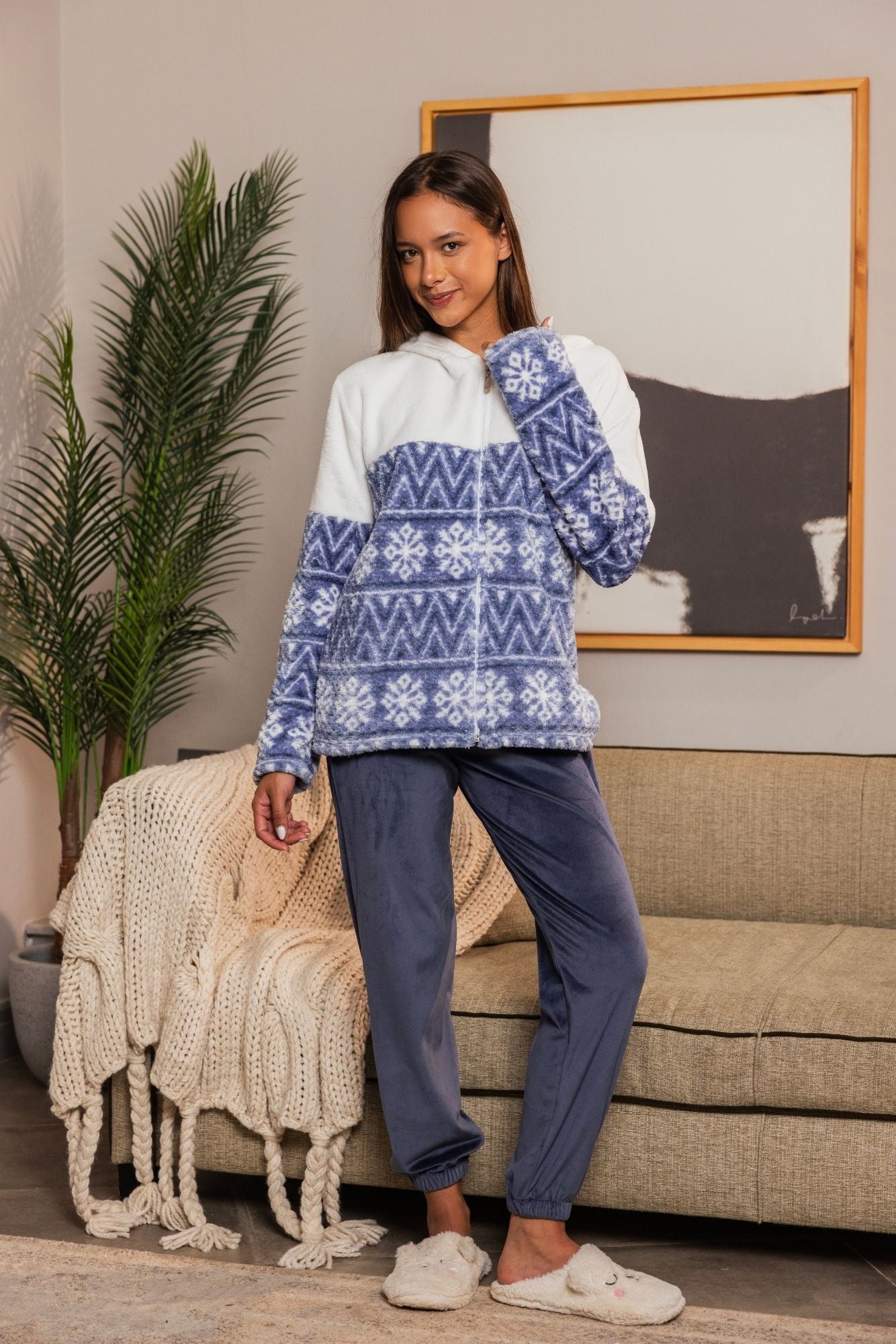 "Snowy" Pajama Set