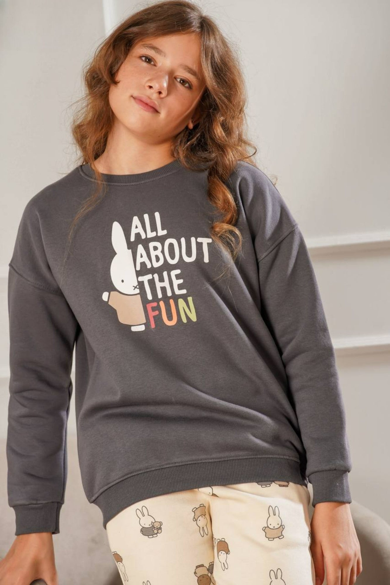 "All About The Fun" Pajama Set