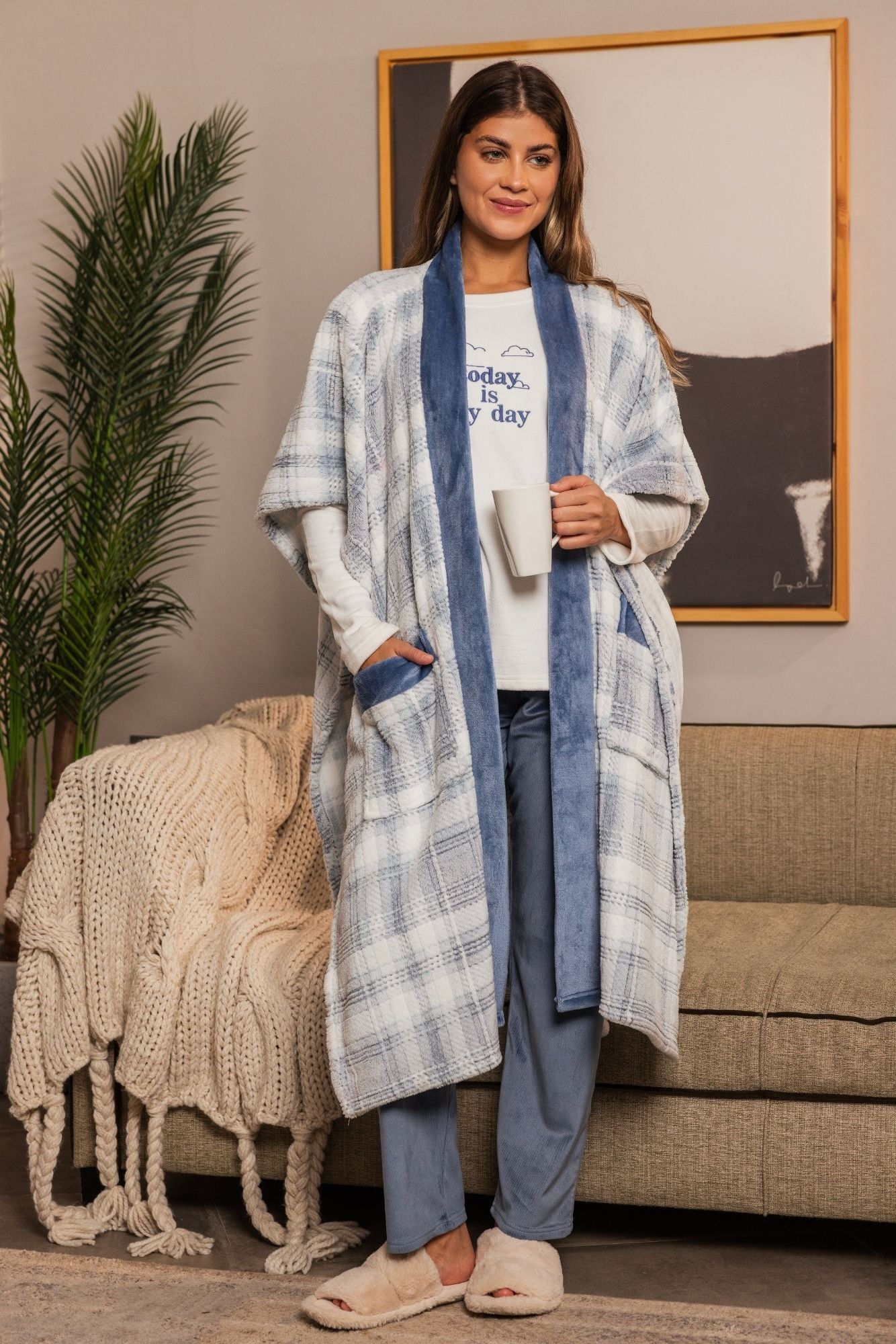 "Today is my day" 3Pcs Pajama Set