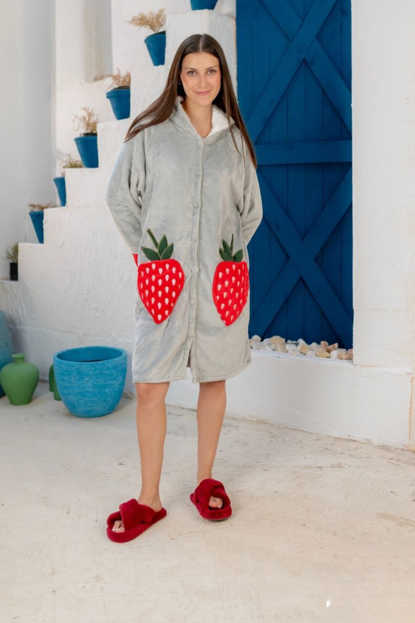 "Strawberry" Night shirt