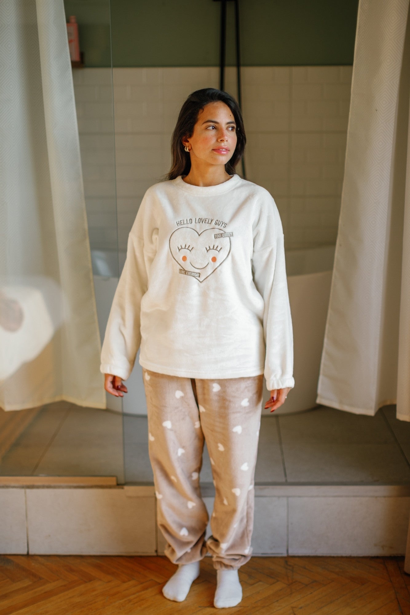 "Lovely Guys" Pajama Set