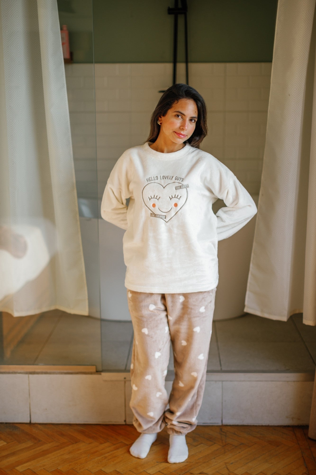 "Lovely Guys" Pajama Set