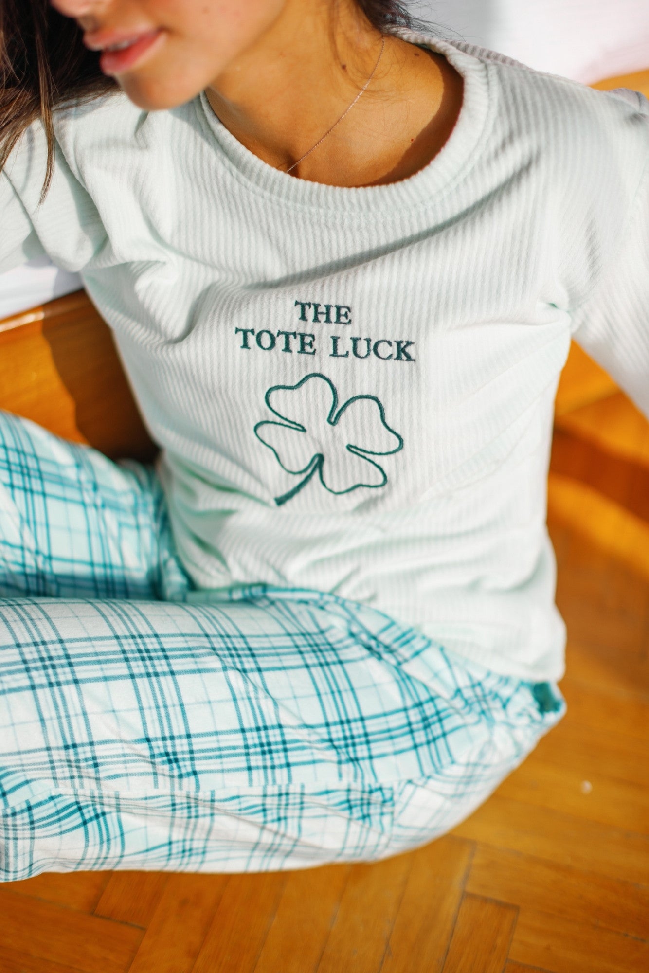 "The Tote Luck" 3Pcs Pajama Set