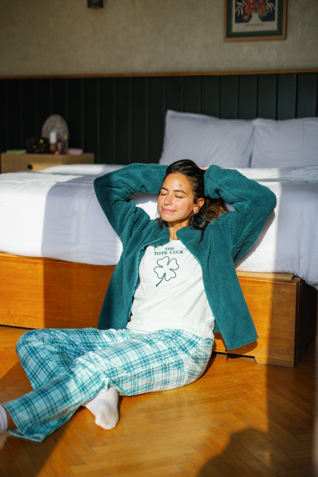 "The Tote Luck" 3Pcs Pajama Set