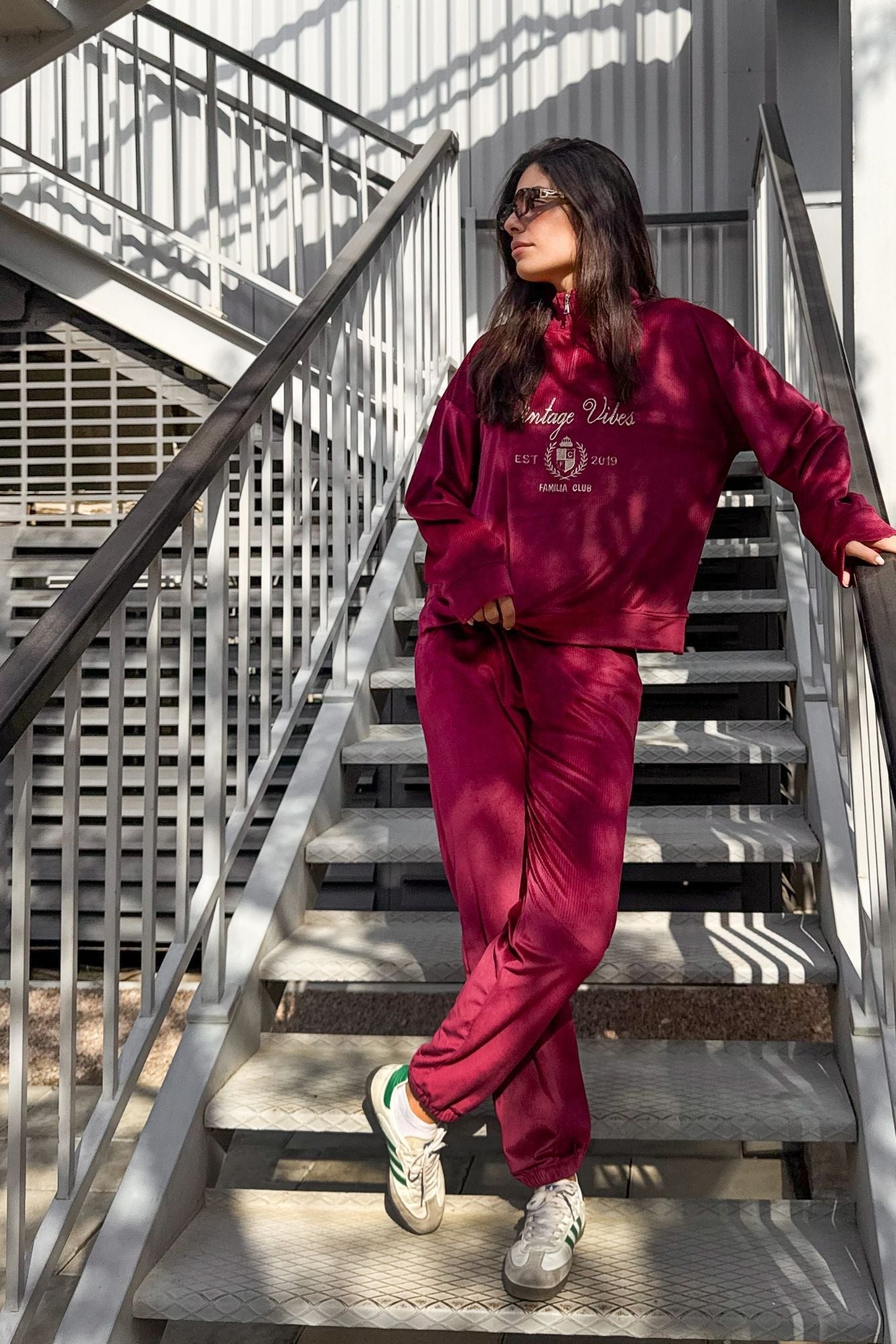 "Vintage Vibes" Pajama Set