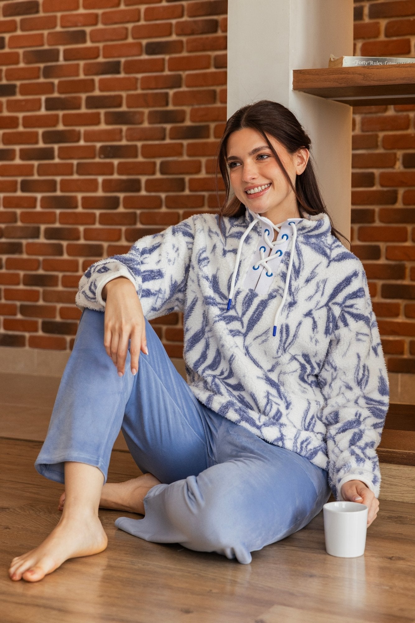 "Baby Blue" Pajama Set