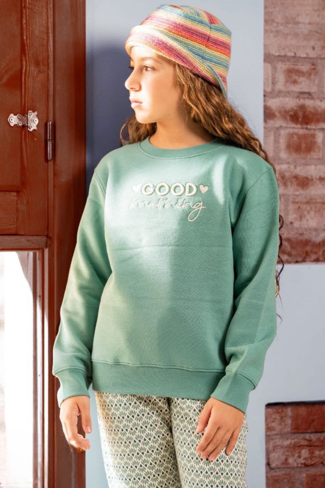 "Good Morning" Pajama Set