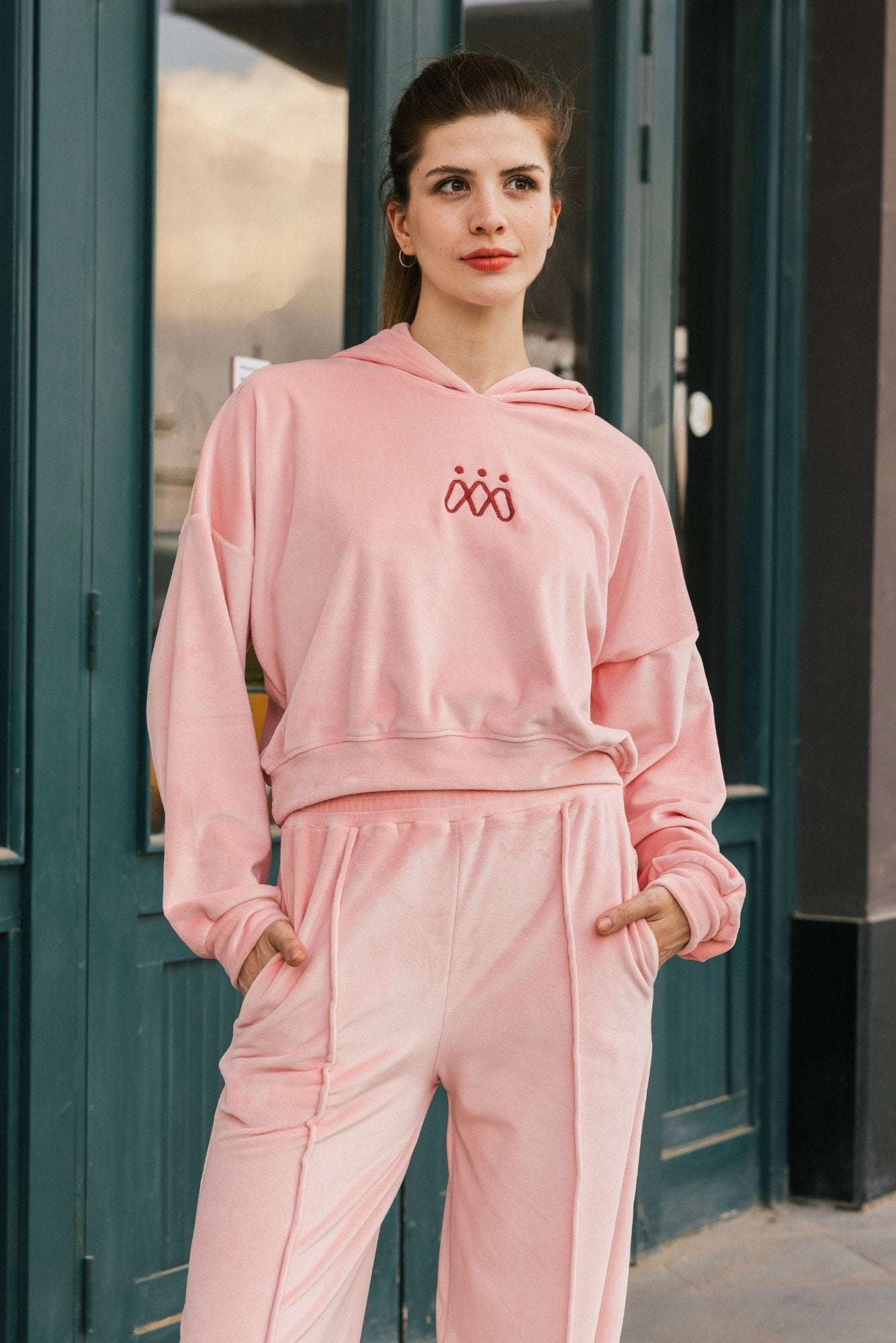 "Velvet Rose" Pajama set