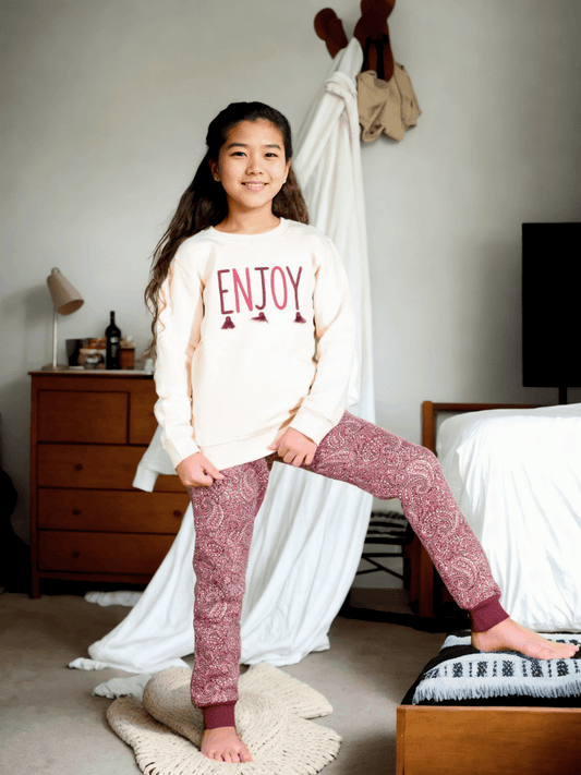 Girls' pajamas "ENJOY"