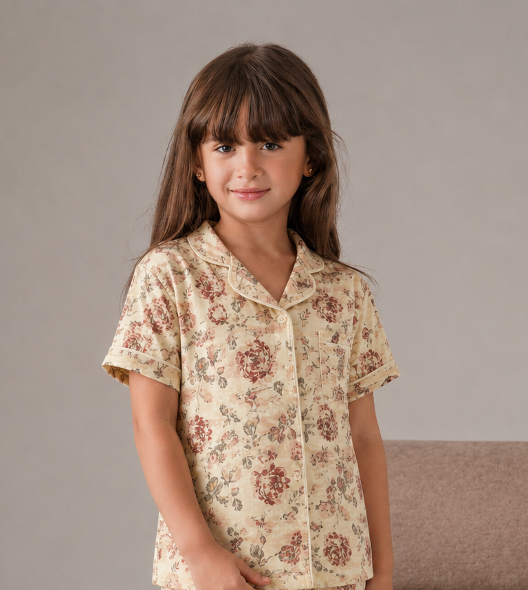 Floral Pajama Set