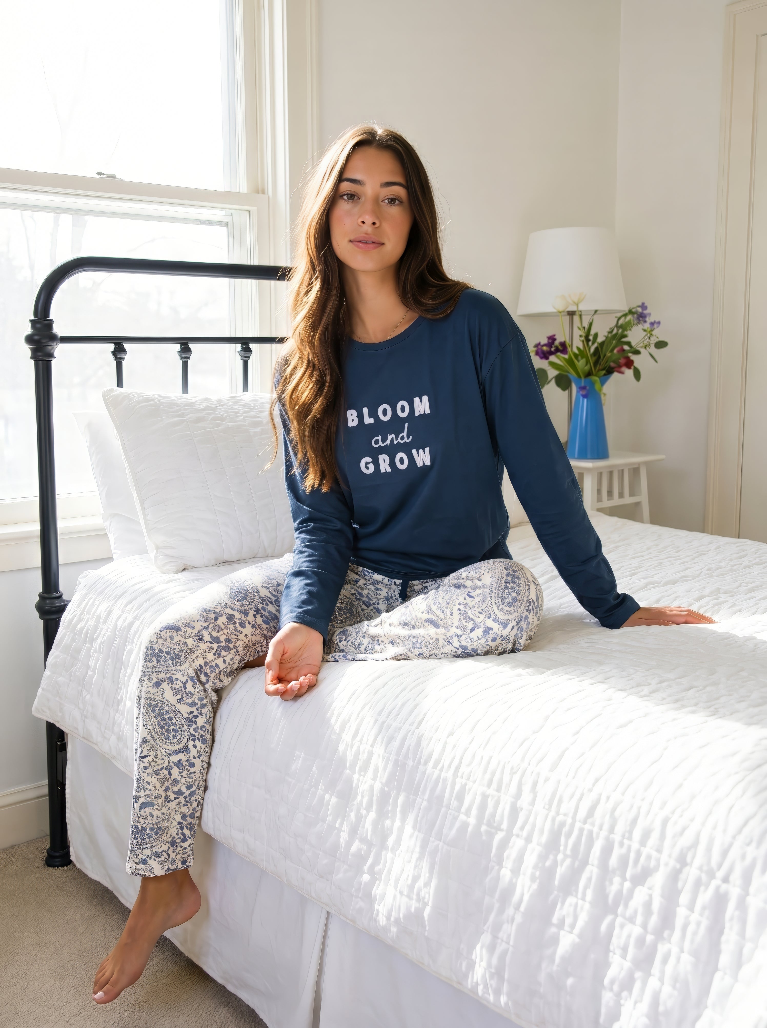 " BLOOM" Pajama Set