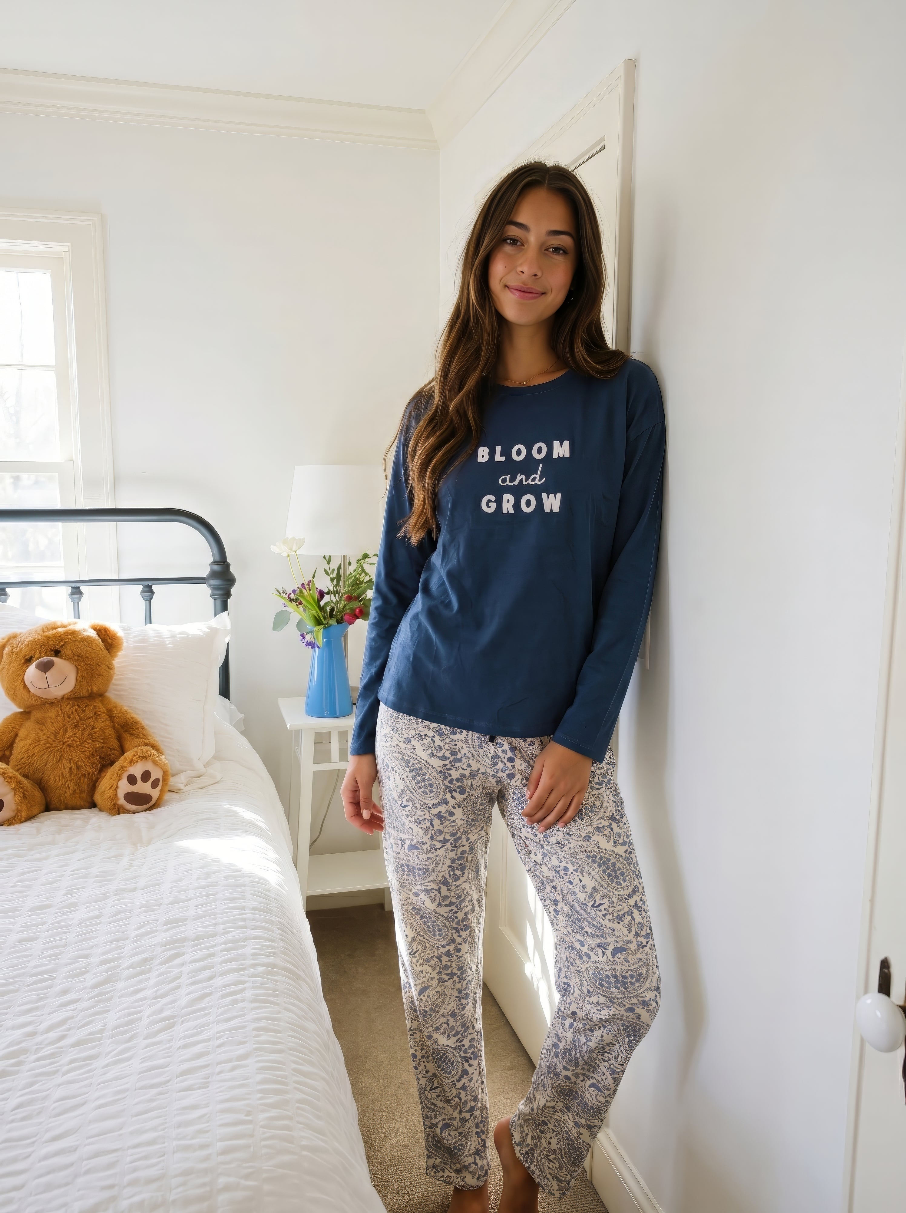 " BLOOM" Pajama Set