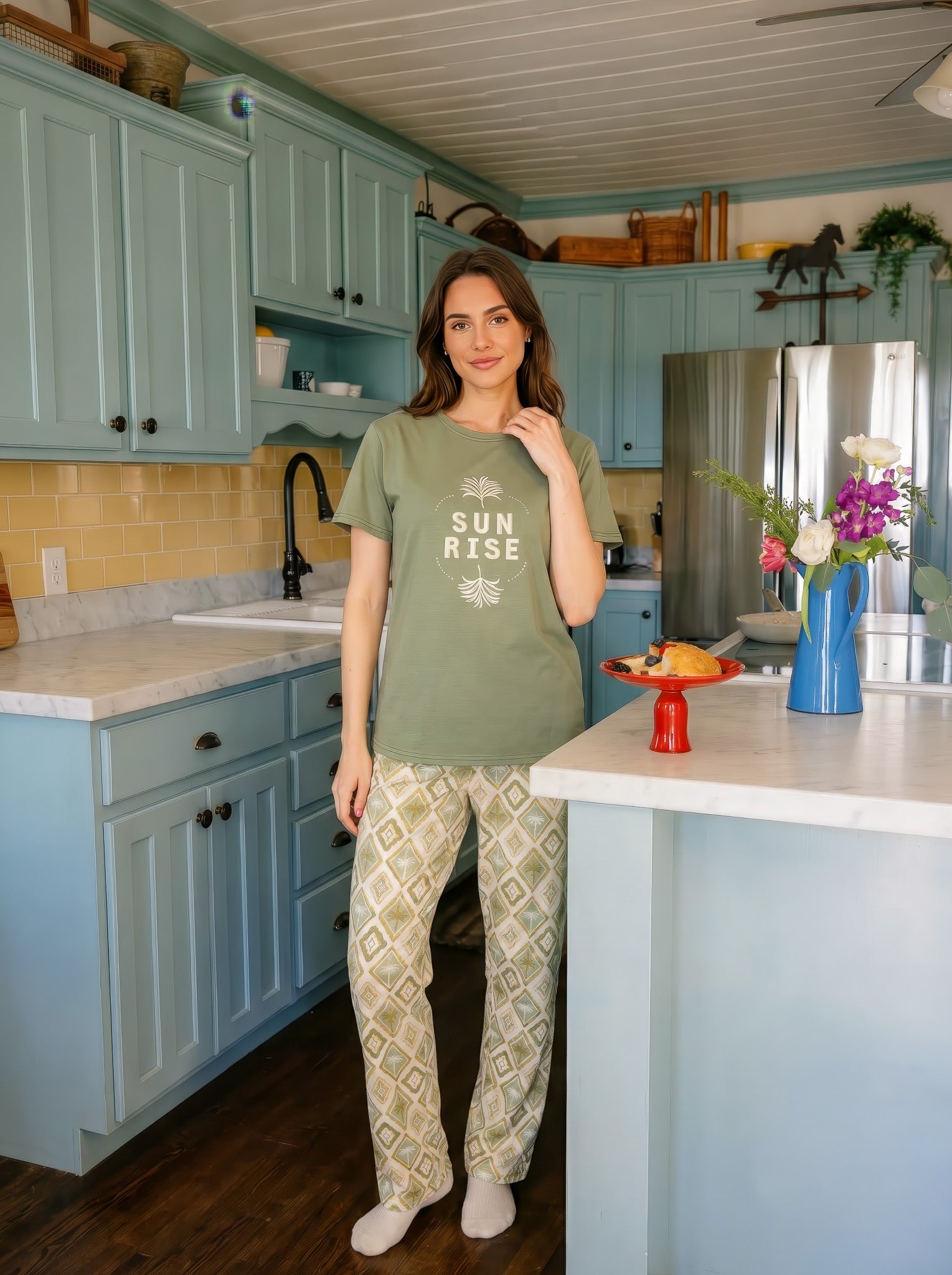 "Sun Rise" Pajama Set
