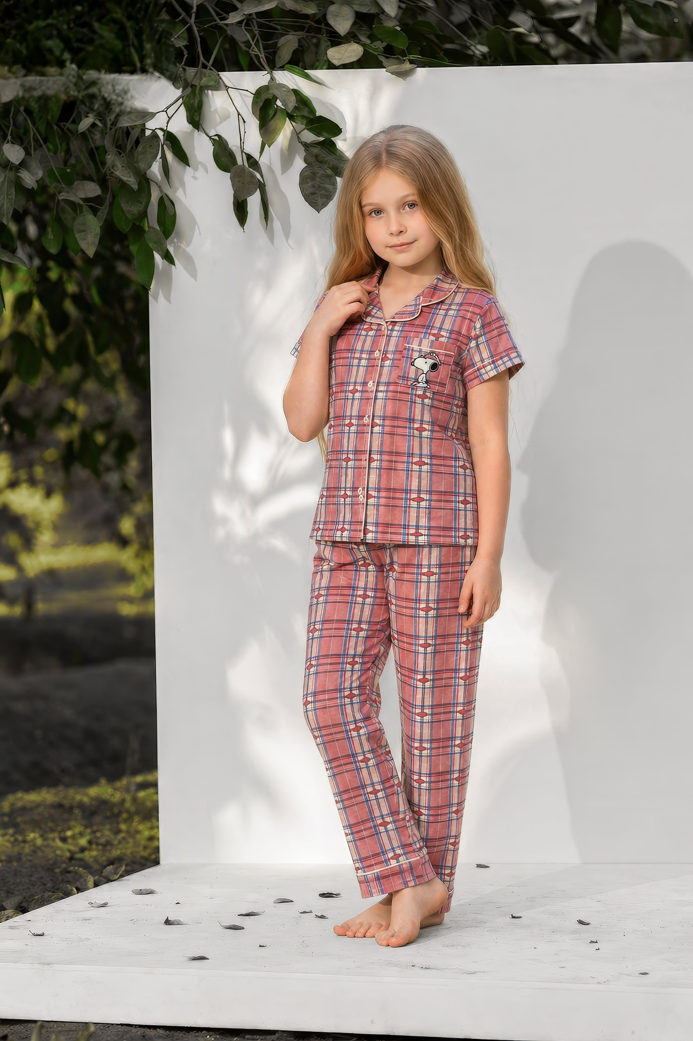 "Snoopy" Pajama Set