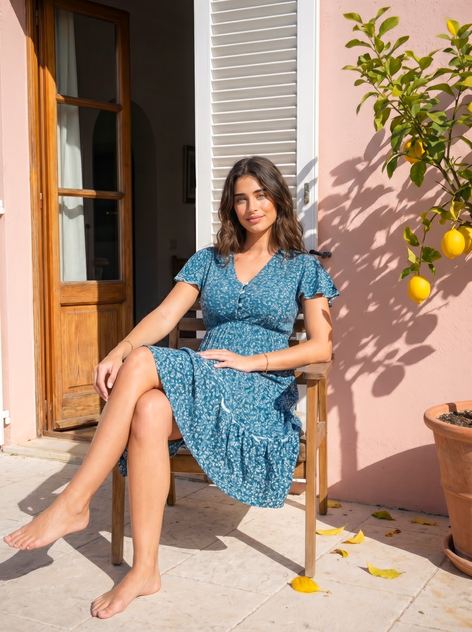 "Sea Breeze" Dress