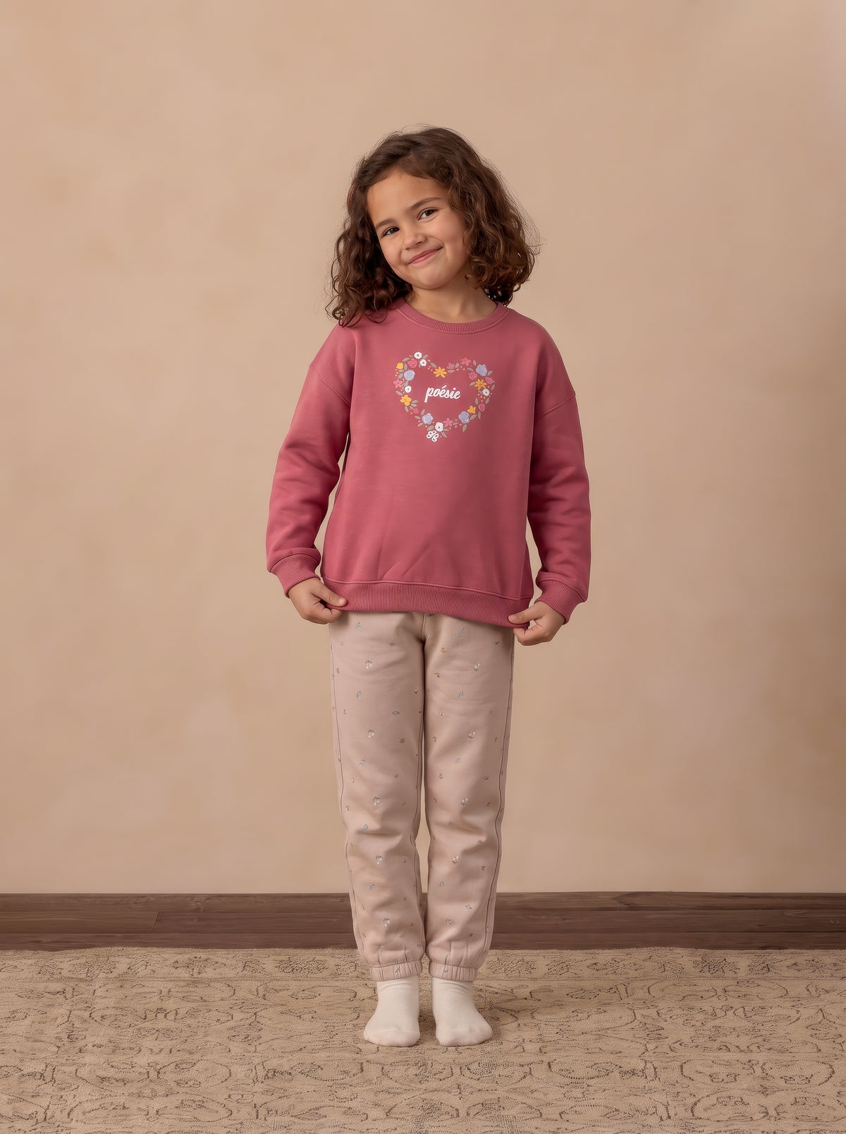 "Flower" Pajama Set