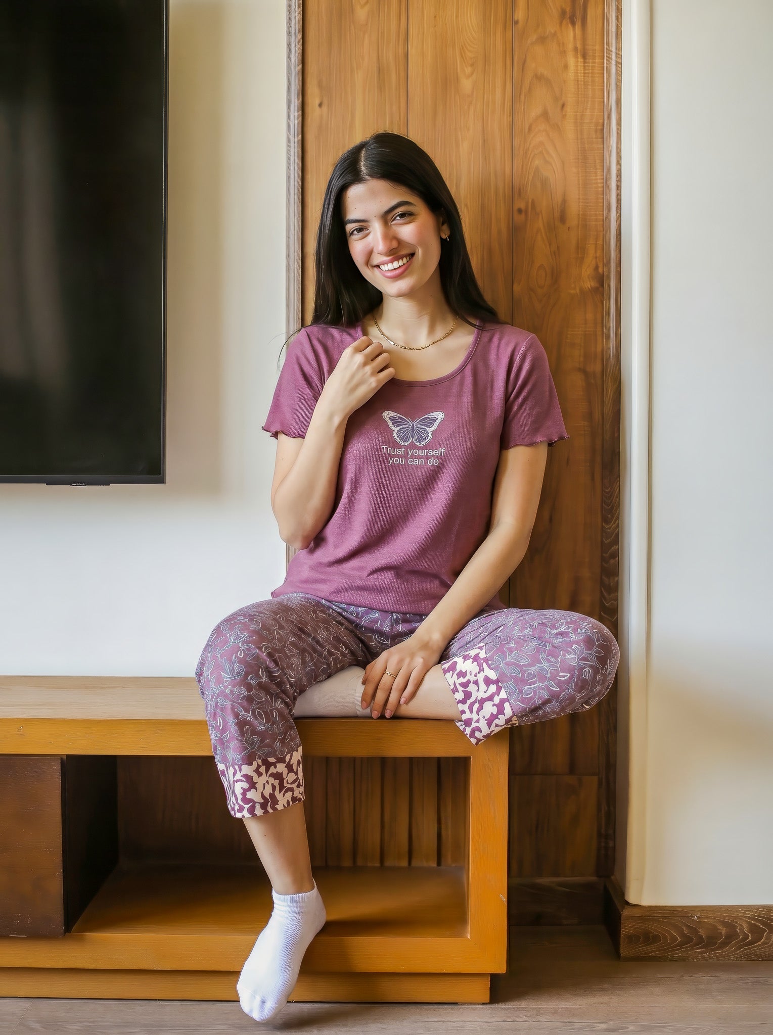 Trust Bermuda pajama set