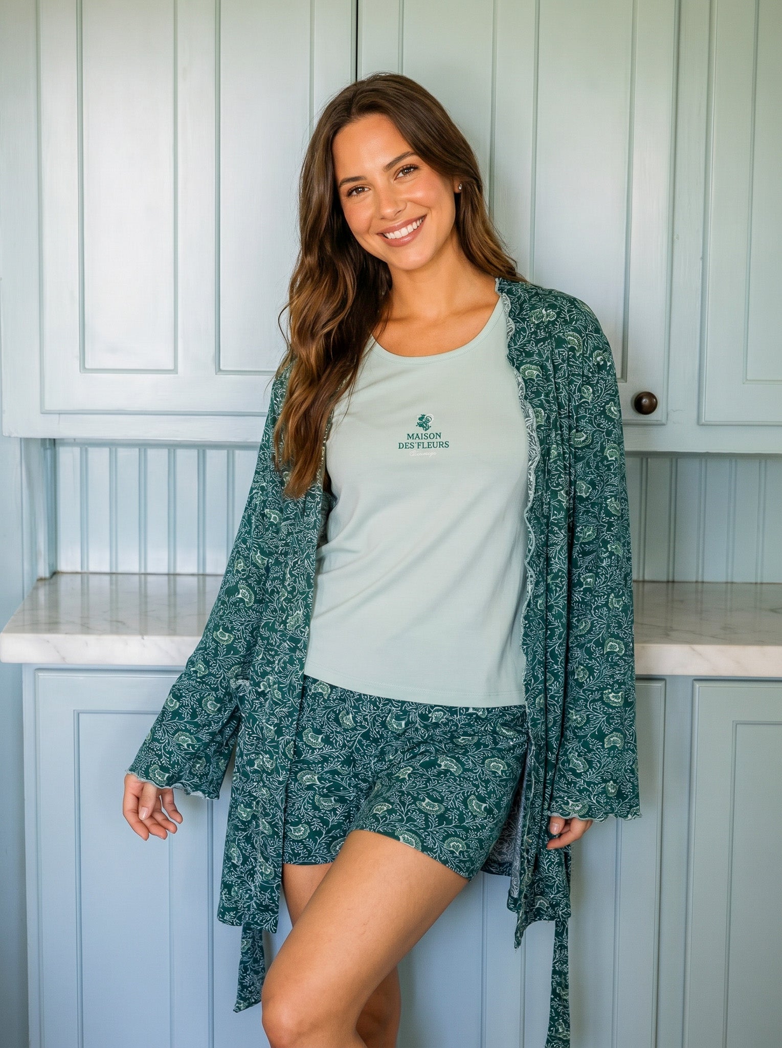 "Maison" 3Pcs Pajama Short