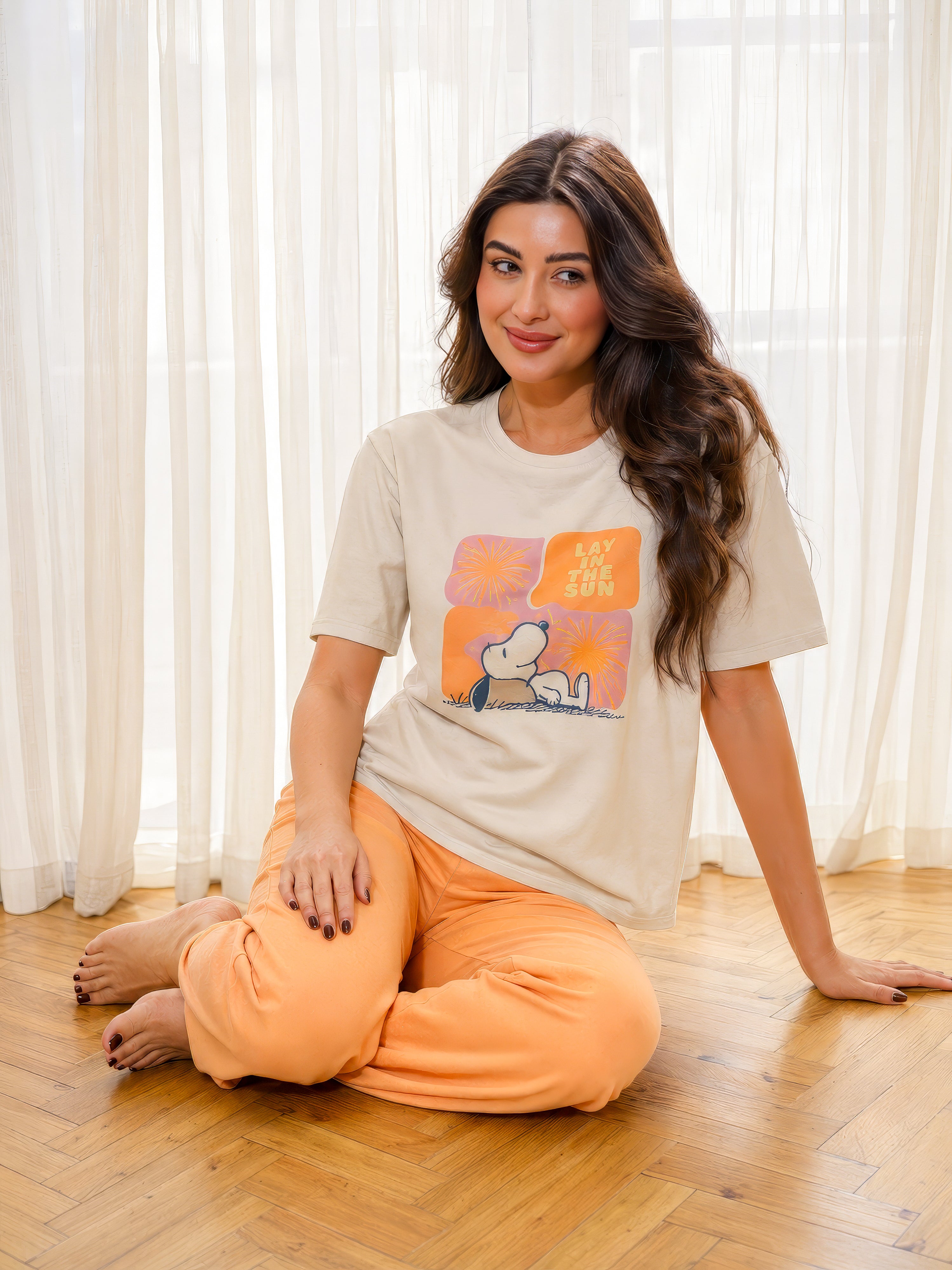 "The Sun"Pajama Set