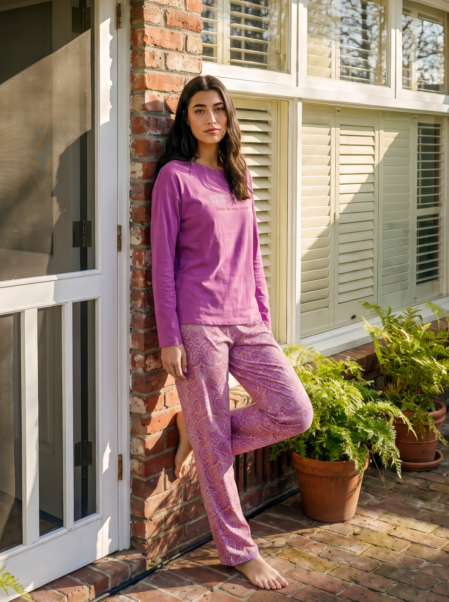"it's time" Pajama Set