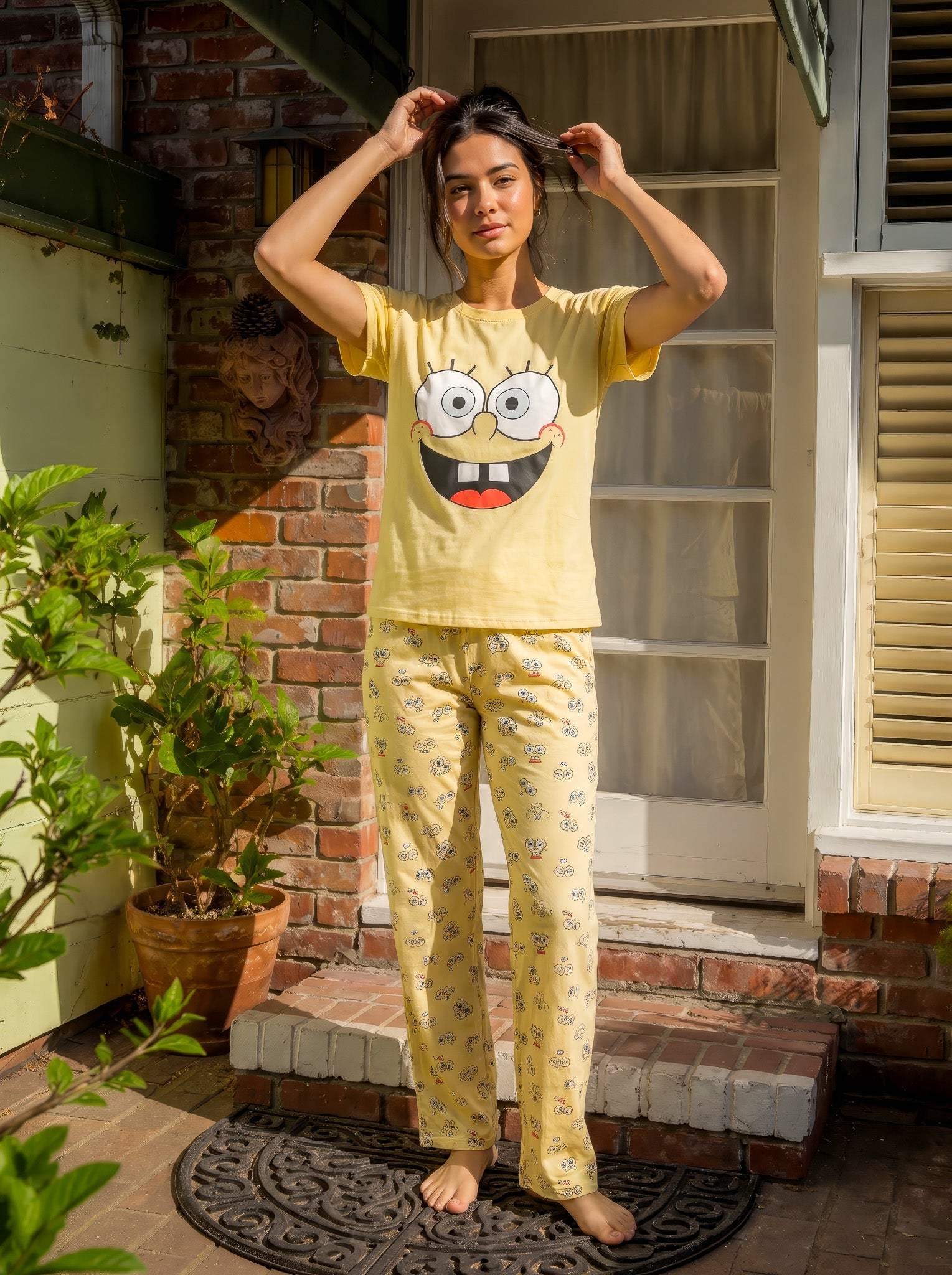"SpongeBob" Pajama Set