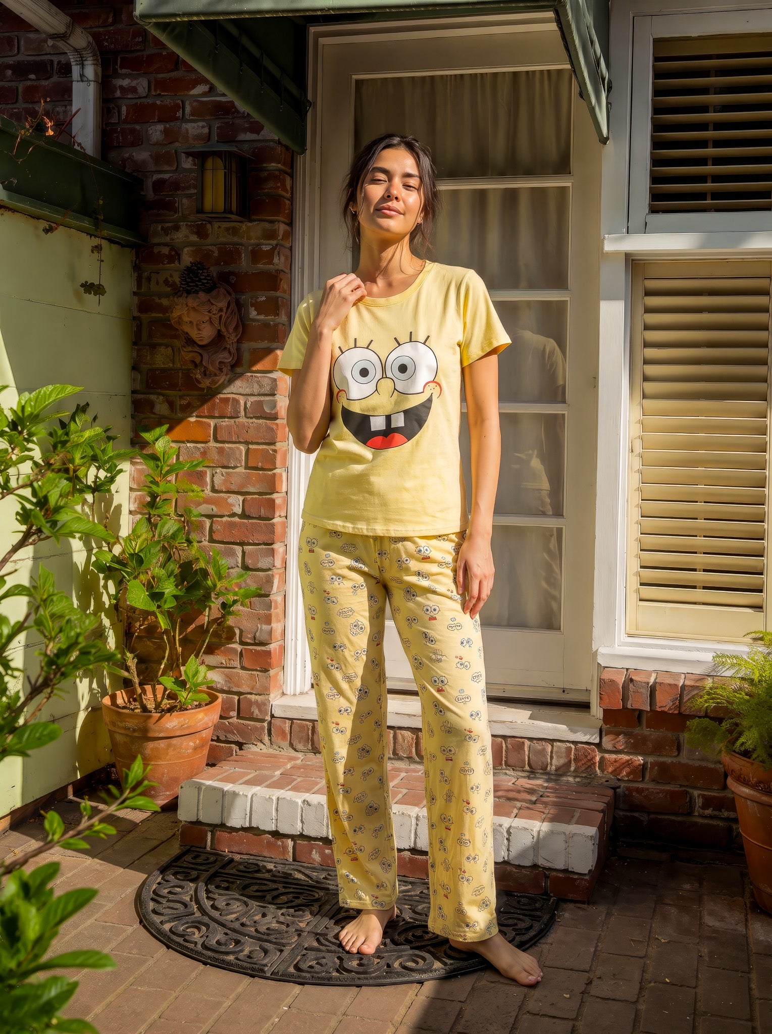 "SpongeBob" Pajama Set