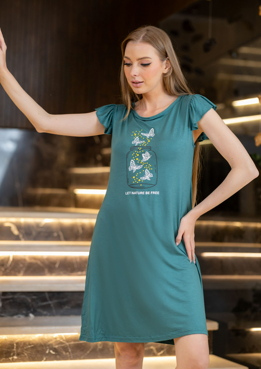 "Let Nature Be Nature" Nightshirt