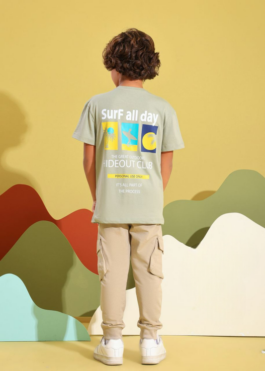 "Surf All Day" pajamas