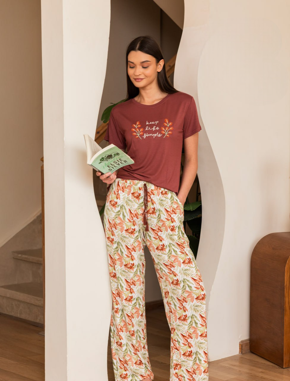 "Keep Life Simple" Pajama set