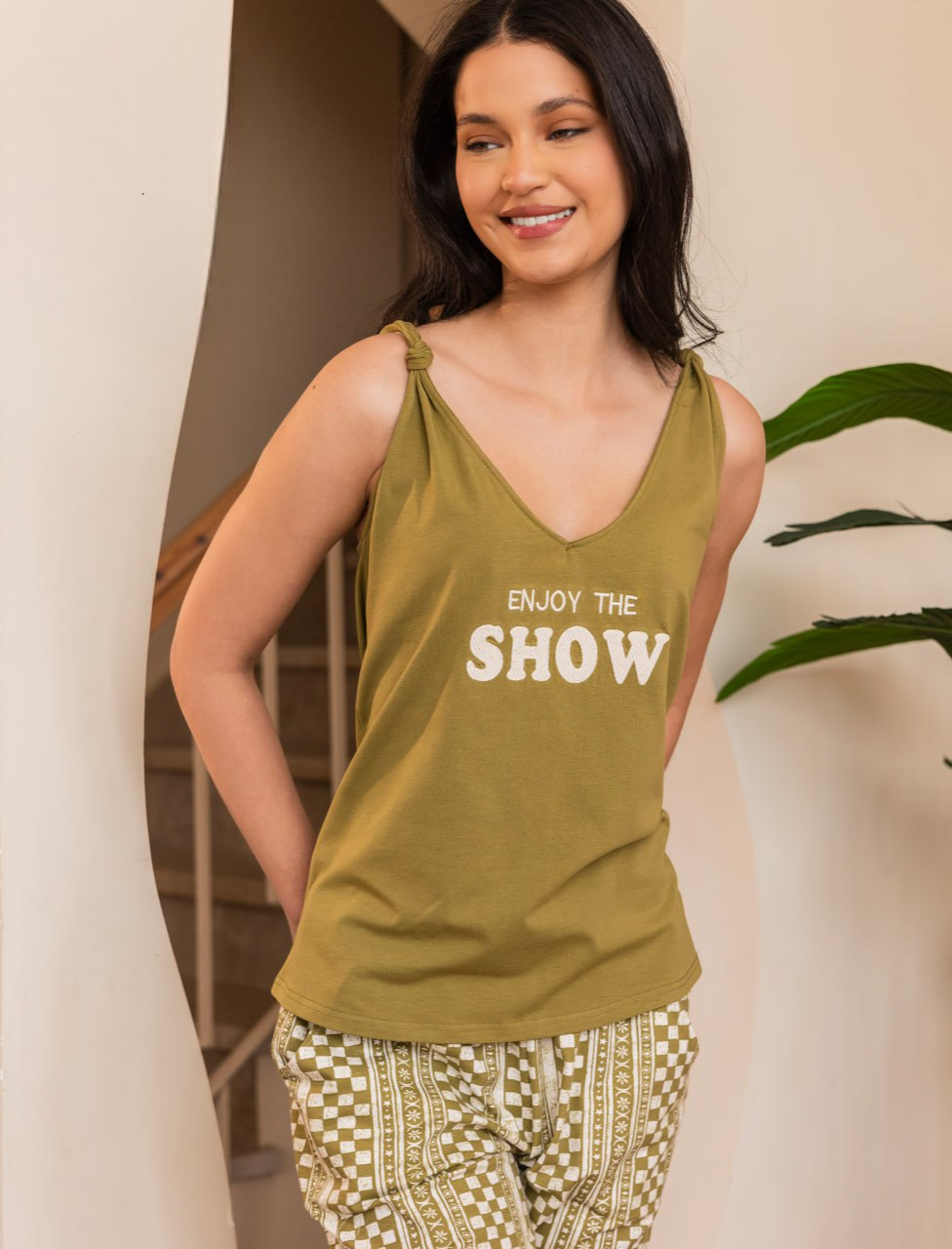 "Enjoy the show" Pajama set
