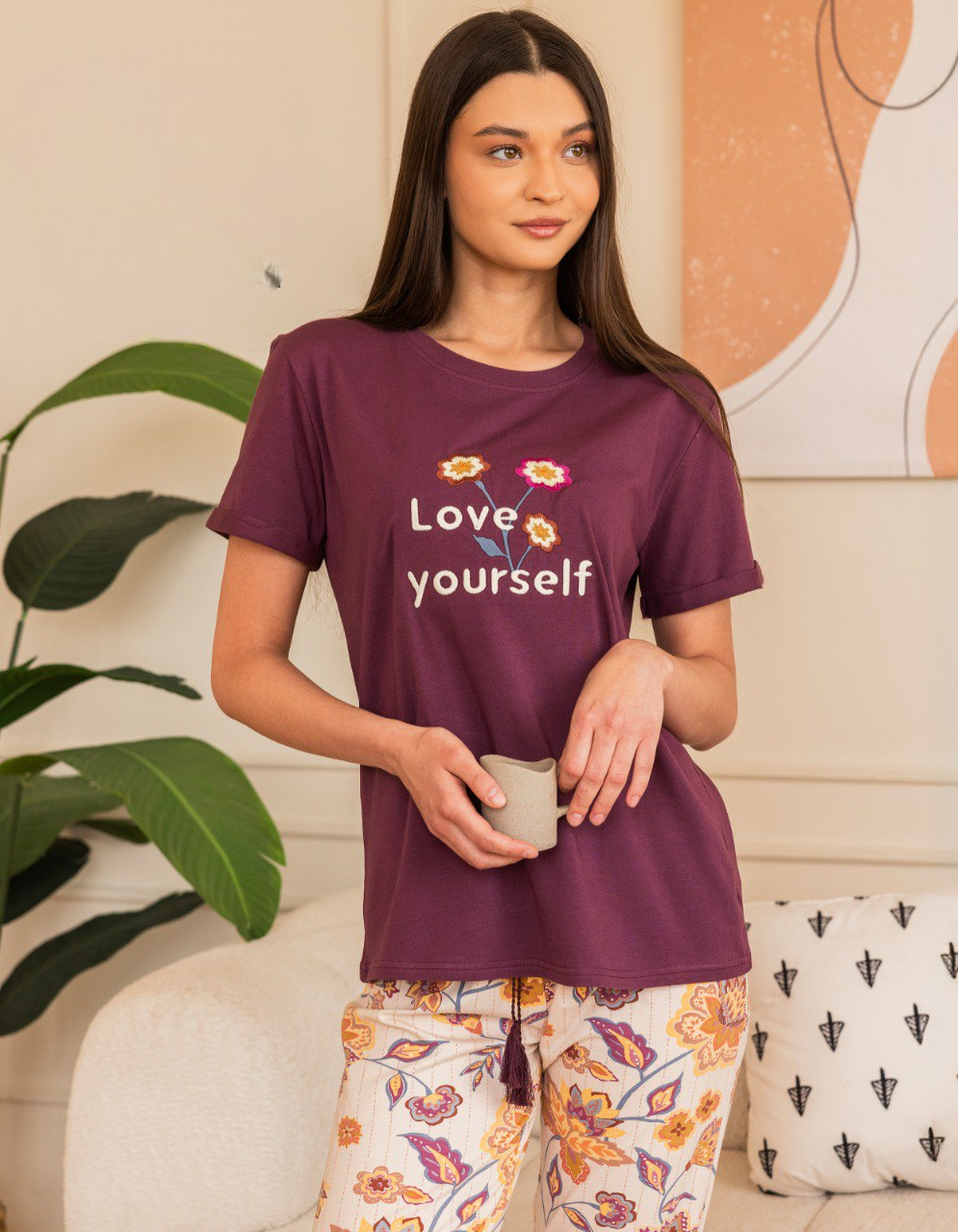 "LOVE YOURSELF" Pajama set