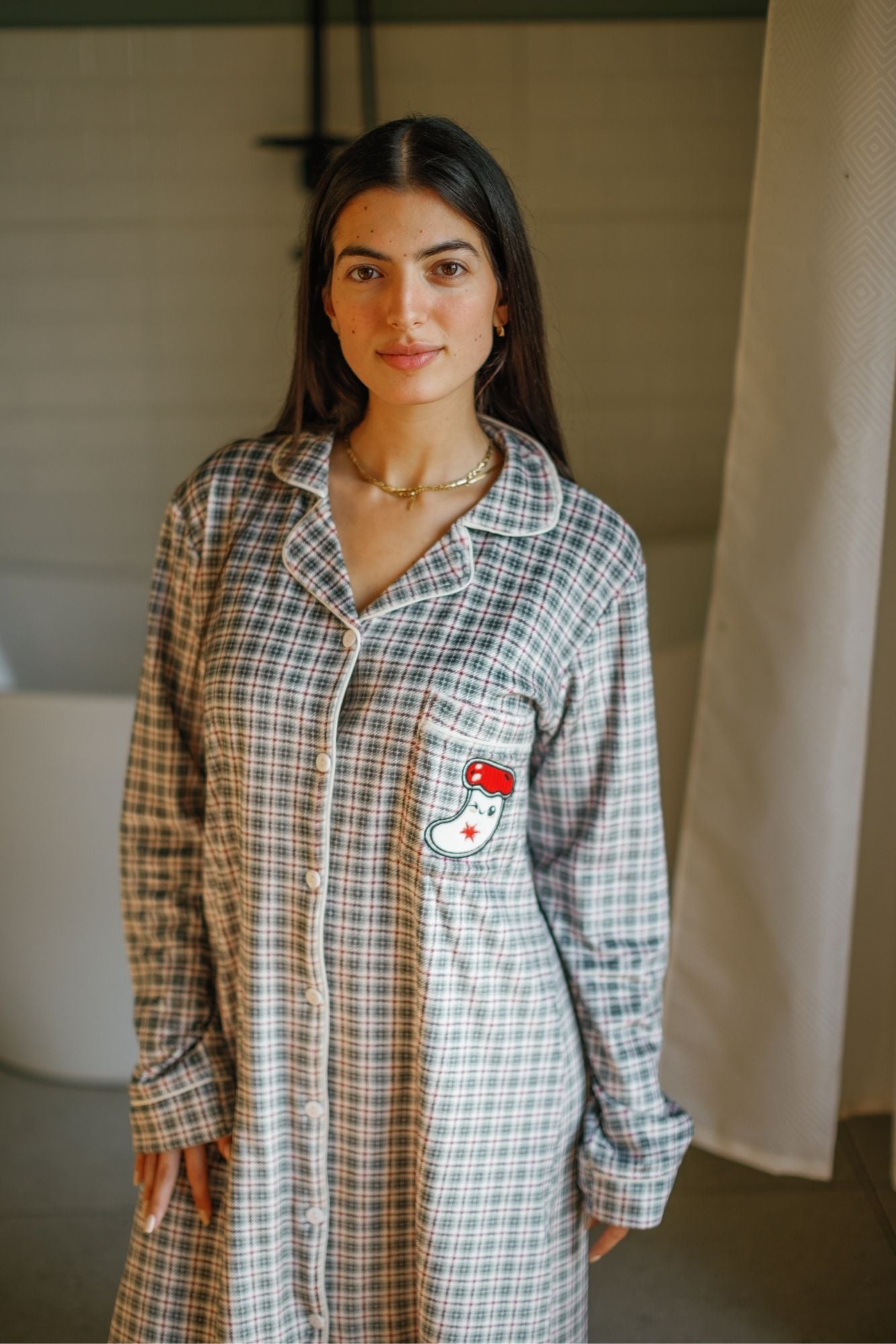 Checked Nightshirt